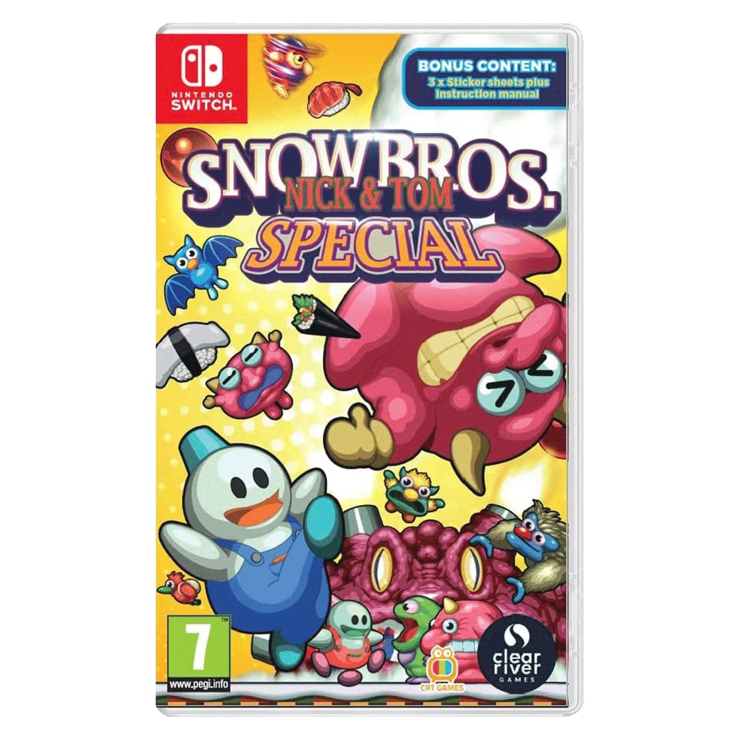Jogo Snow Bros Nick e Tom Special para Nintendo Switch