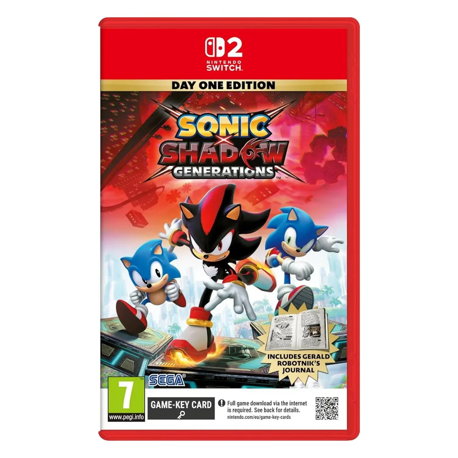 Jogo Sonic X Shadow Generations Day One Generations para Nintendo Switch 2
