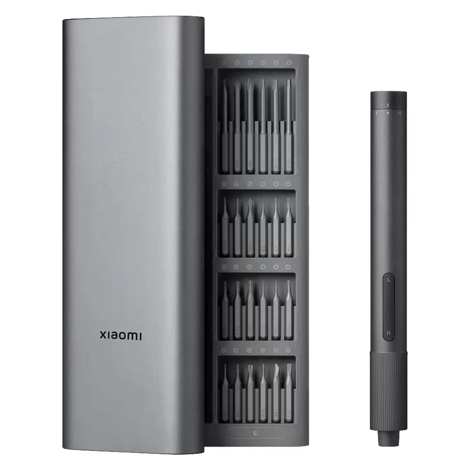 Kit Chave de Fenda Xiaomi Electric Precision Screwdriver BHR5474GL 24 em 1 - Cinza