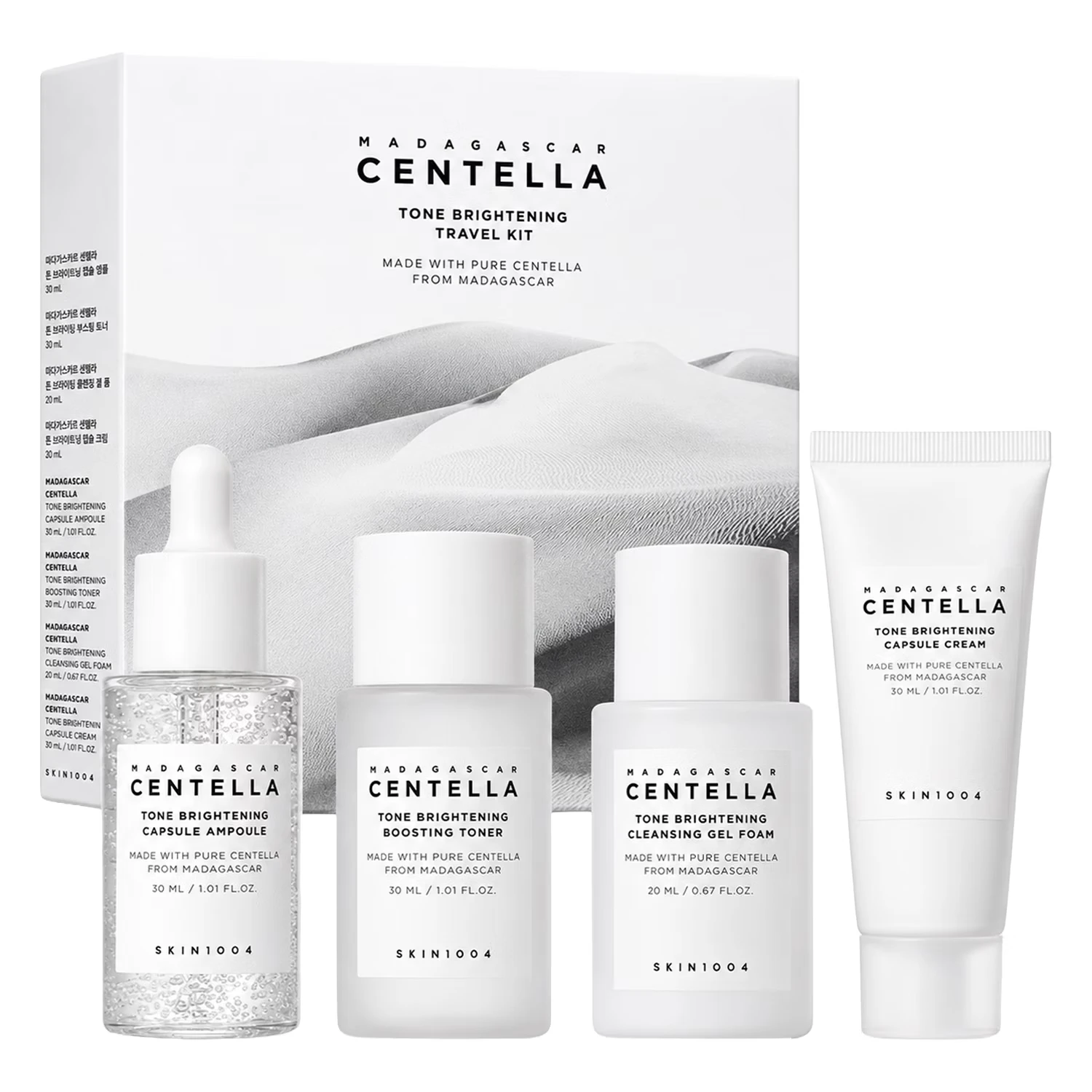 Kit Cuidado Facial SKIN1004 Madagascar Centella Tone Brightening