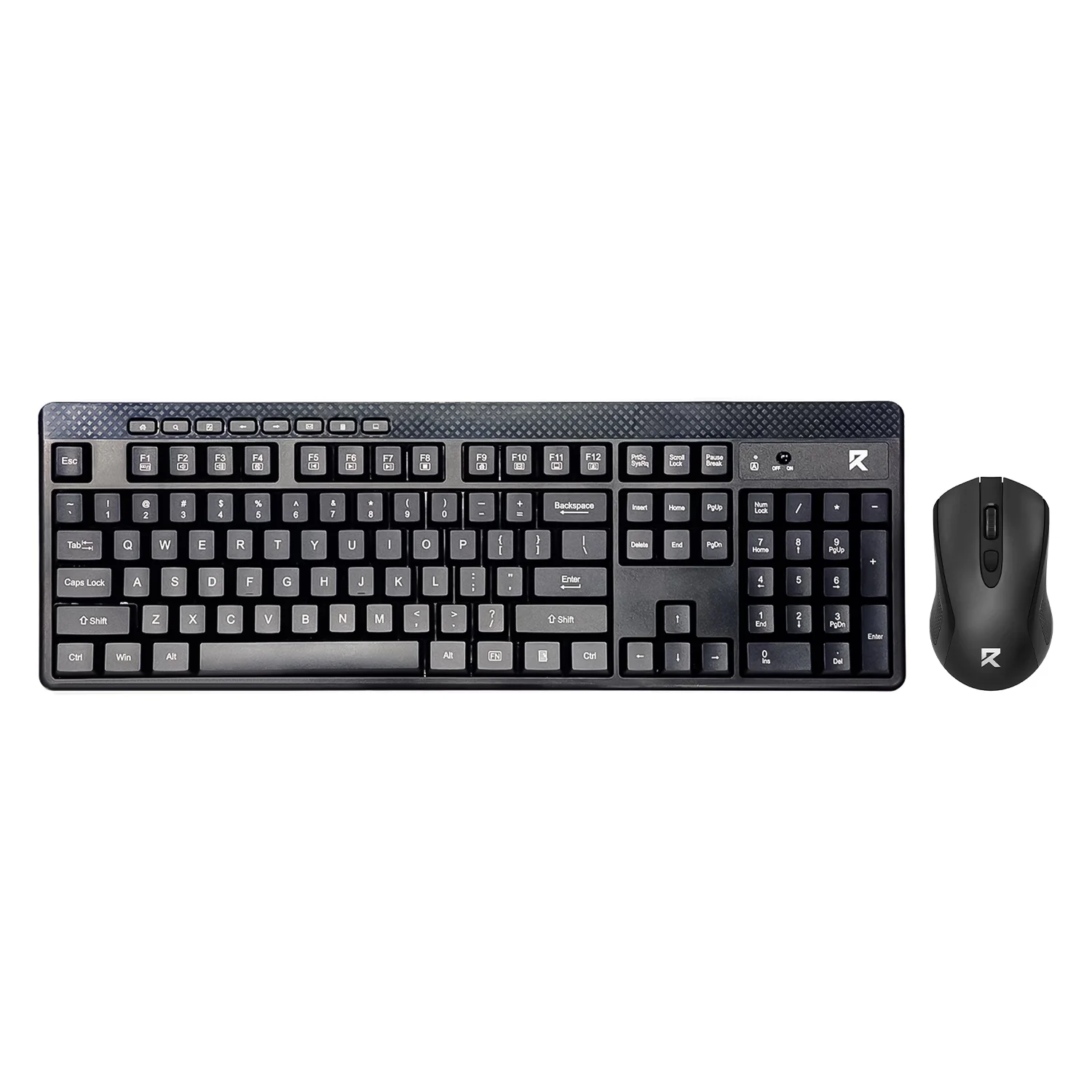 Kit Teclado e Mouse Redragon BS 8418 Sem Fio USB - Preto