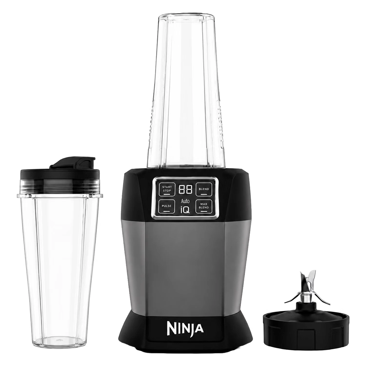 Liquidificador Ninja Auto-IQ BN495EU 1000W 2.1L 220V - Preto