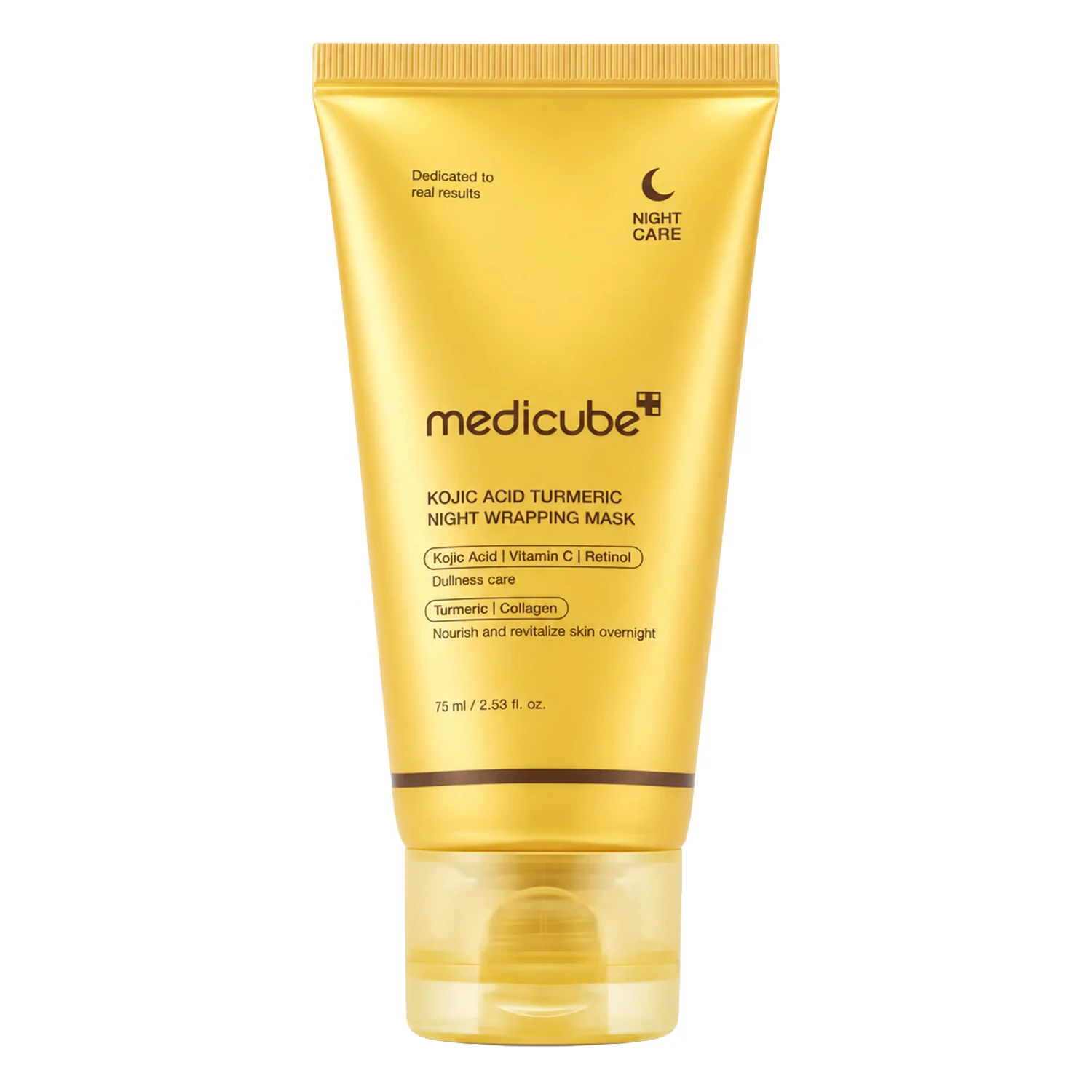 Máscara Facial Noturna Medicube Kojic Acid Turmeric Night Wrapping 75ml