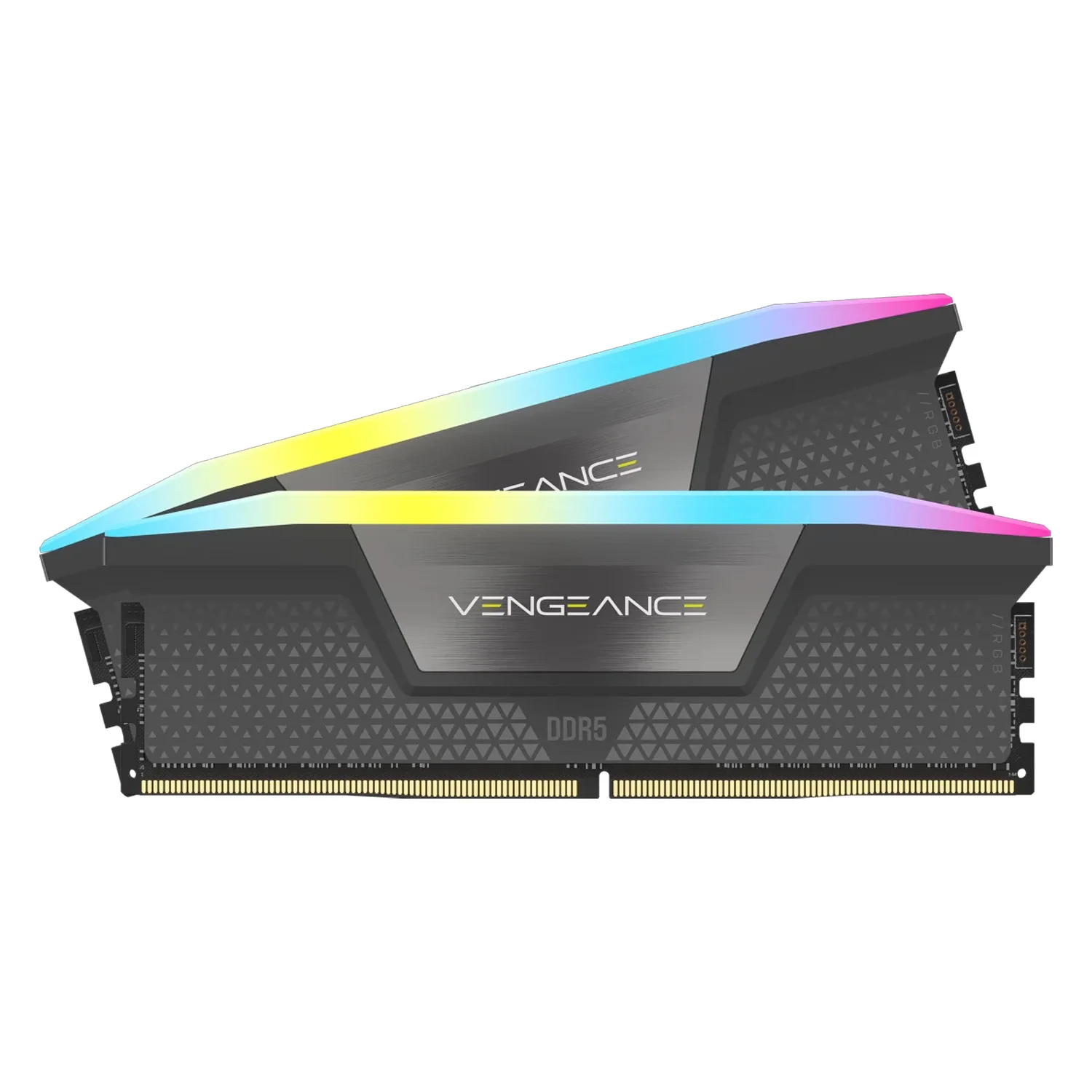 Memória RAM Corsair Vengeance RGB 16GB (2x8GB) DDR5 5200 MHz - CMH16GX5M2B5200C40