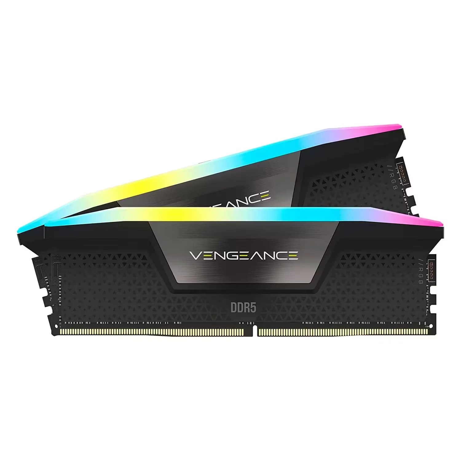 Memória RAM Corsair Vengeance RGB 32GB (2x16GB) DDR5 6600MHz - CMH32GX5M2B6600C38