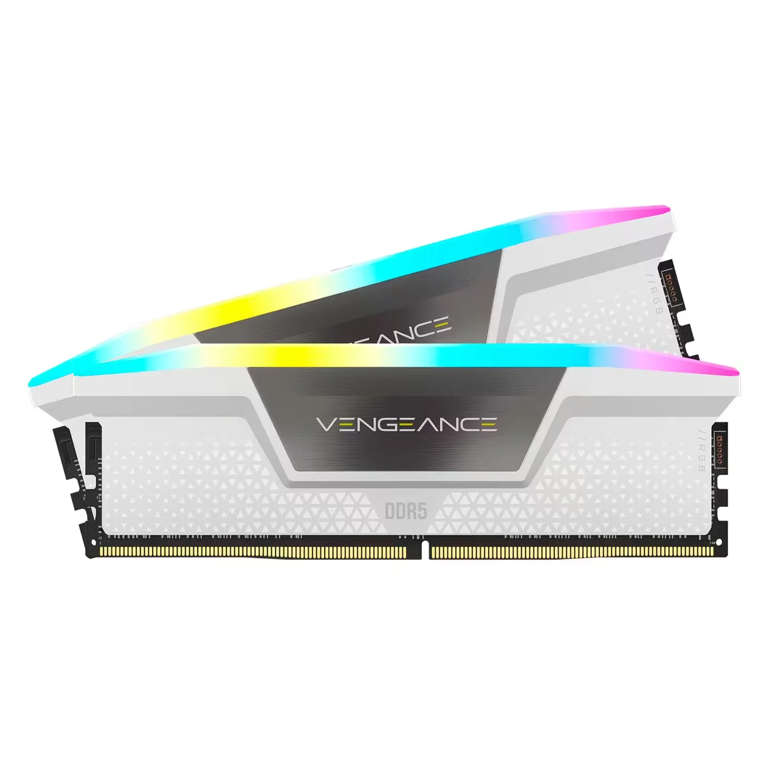 Memória RAM Corsair Vengeance RGB 64GB (2x32GB) DDR5 6400MHz - CMH64GX5M2B6400C32W