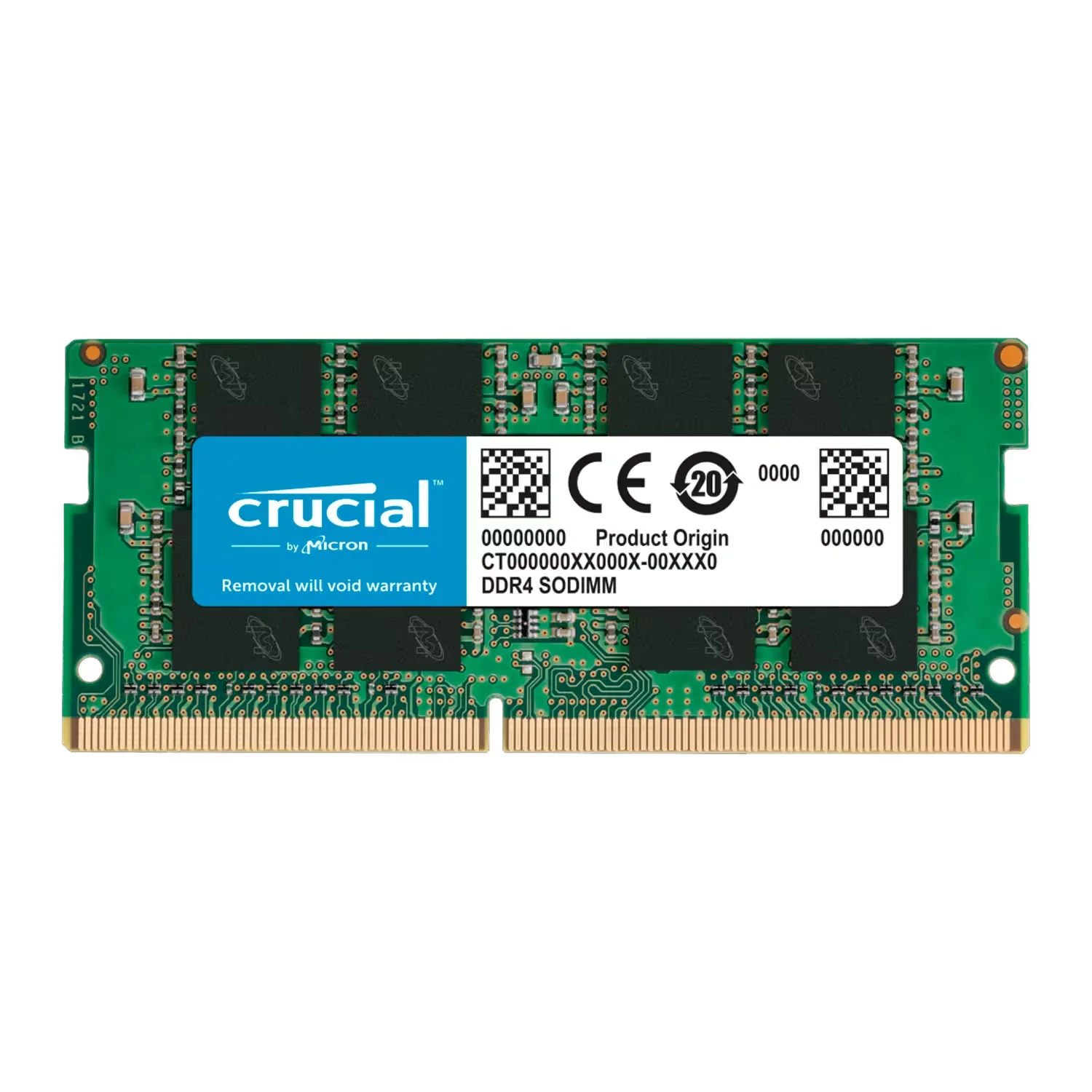Memória RAM Crucial 16GB DDR4 3200MT/s para Notebook - CT16G4SFRA32A