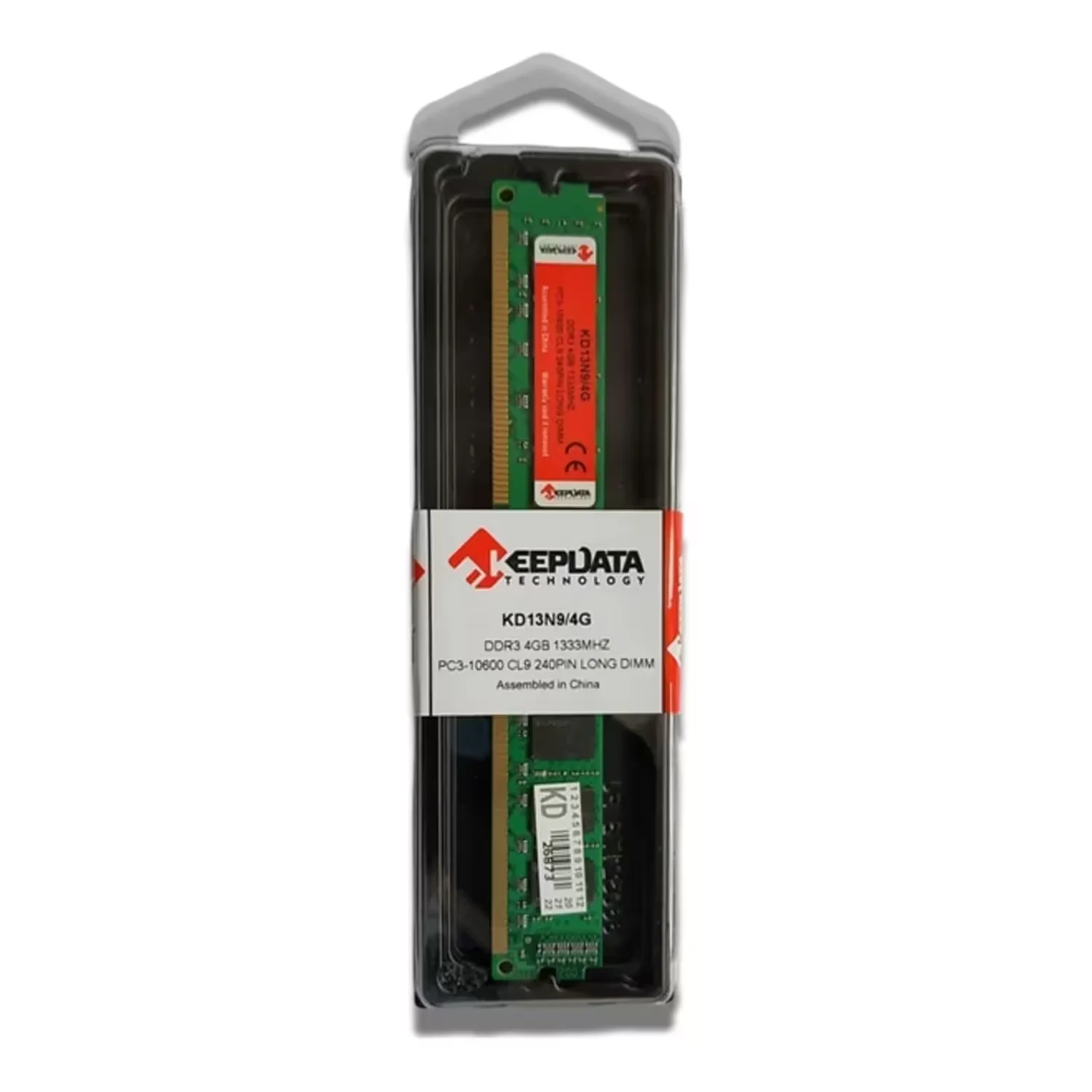 Memória RAM Keepdata 4GB DDR3 1333 MHz - KD13N9/4G
