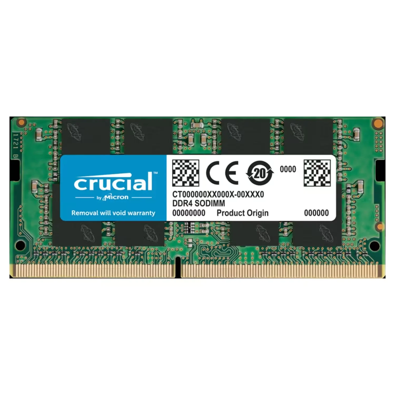Memória RAM para Notebook Crucial 8GB / DDR4 / 2666mhz / 1x8GB - (CT8G4SFRA266)