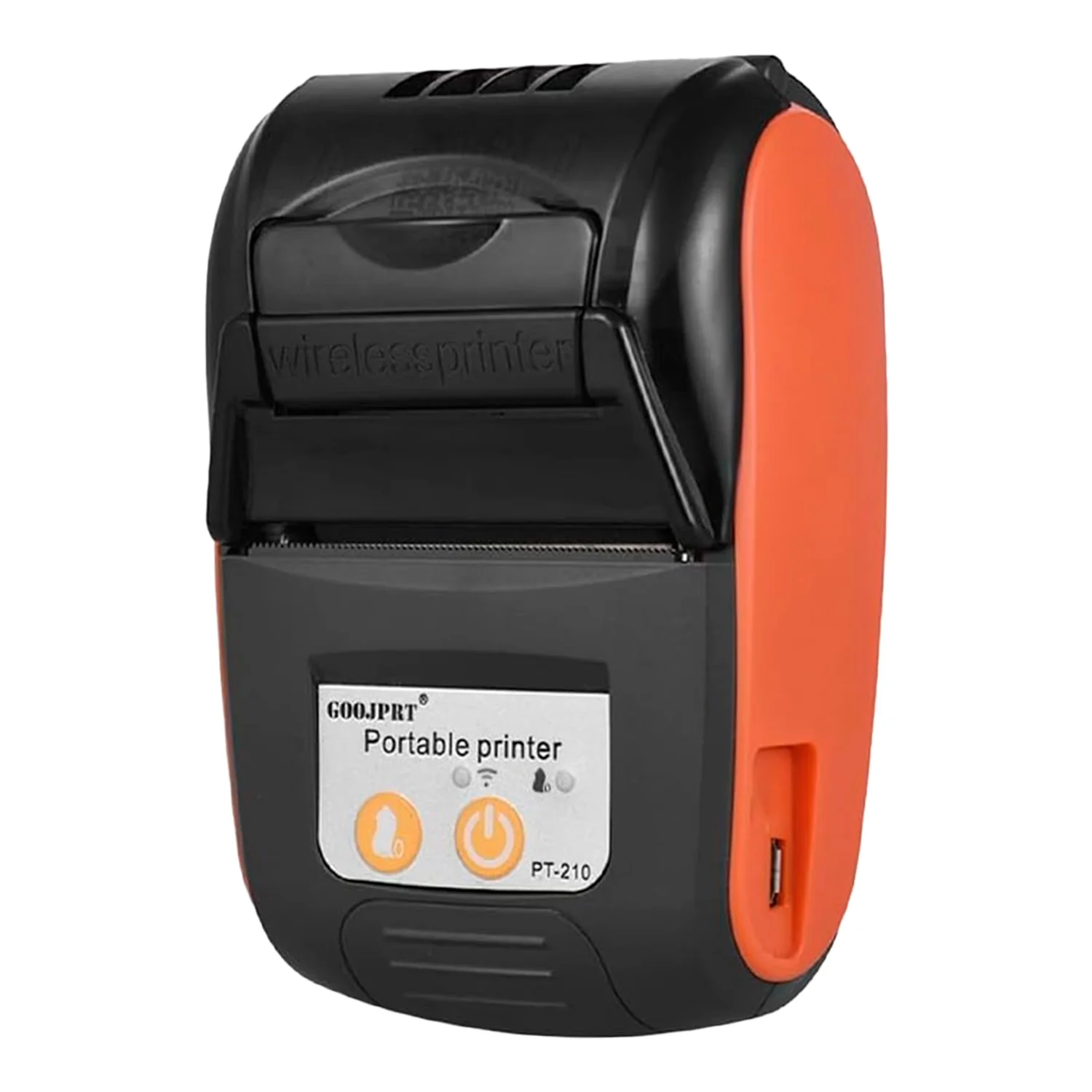 Mini Impressora Termica PT-210 55mm - Laranja (Sem Caixa) (Bolha)