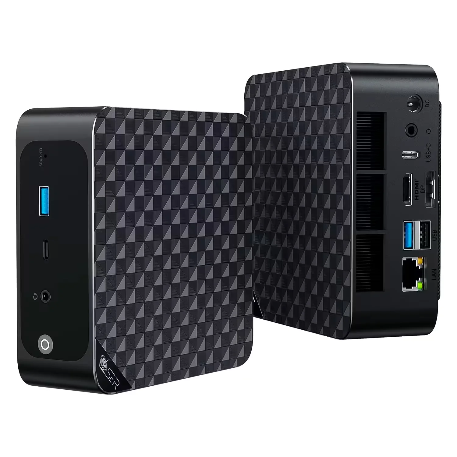 Mini PC Beelink SER6 Gaming AMD Ryzen 9 6900HX 500GB 32GB RAM - Preto
