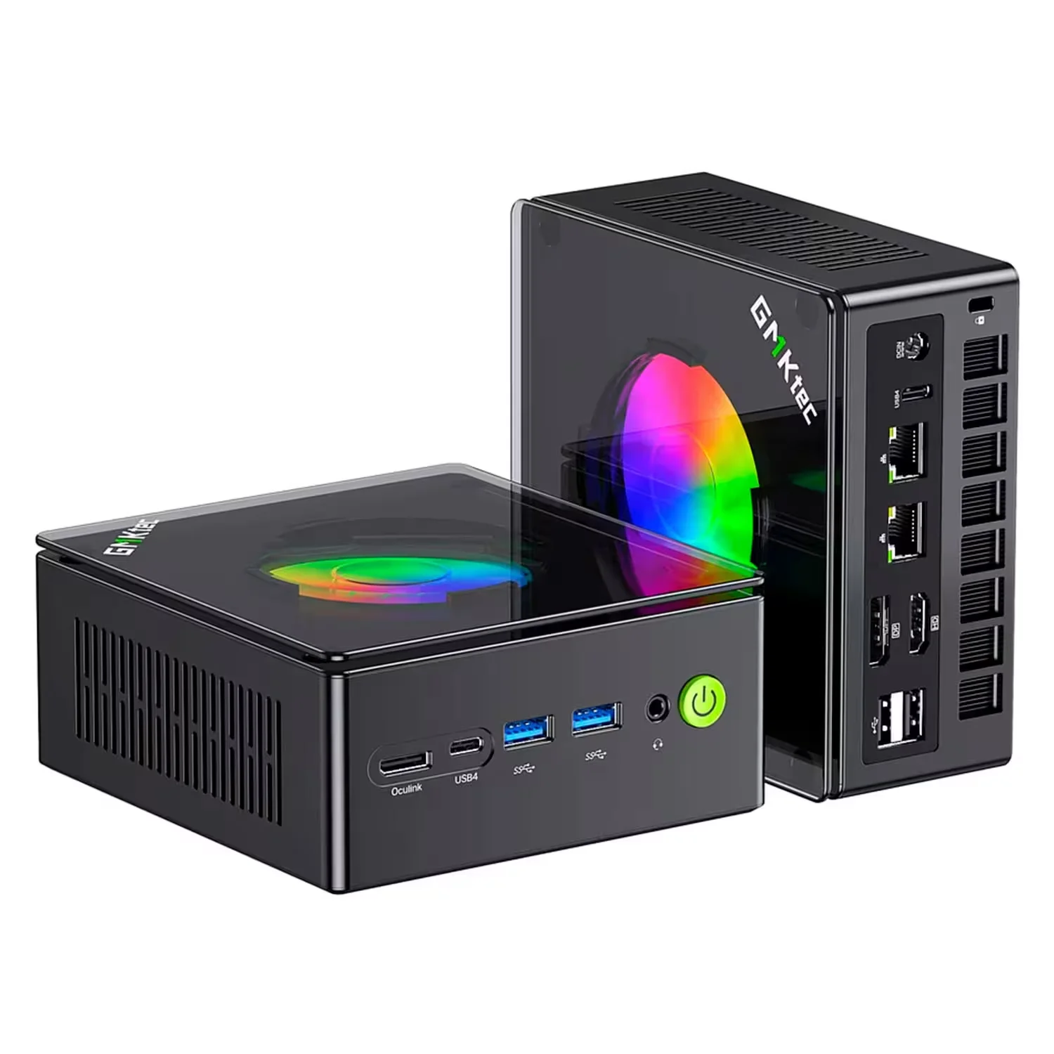 Mini PC GMKtec NucBox K11 AMD Ryzen 9-8945HS 1TB SSD 32GB RAM - Preto