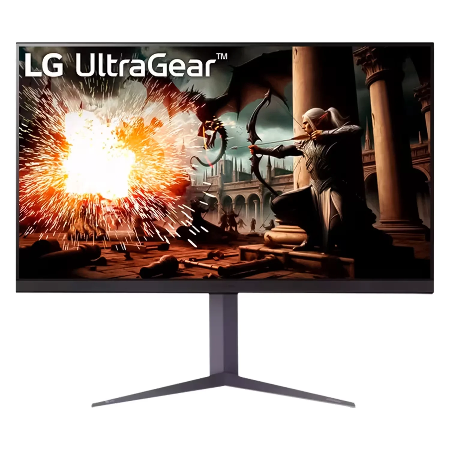 Monitor Gamer LG UltraGear 32GS75Q-B 32" QHD 180Hz IPS - Preto