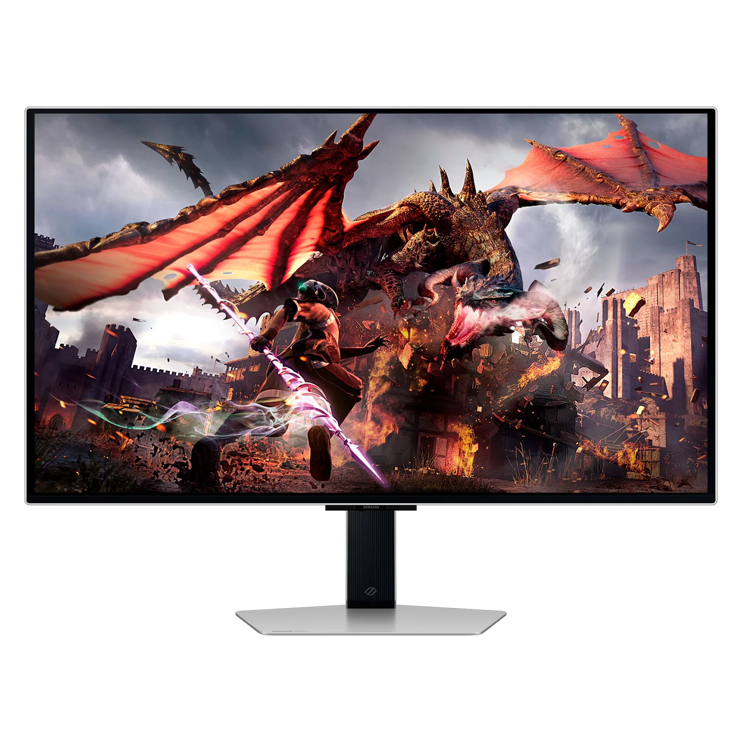 Monitor Gamer Samsung Odyssey G8 LS32DG802SN 32" Ultra HD 240Hz HDMI USB - Preto