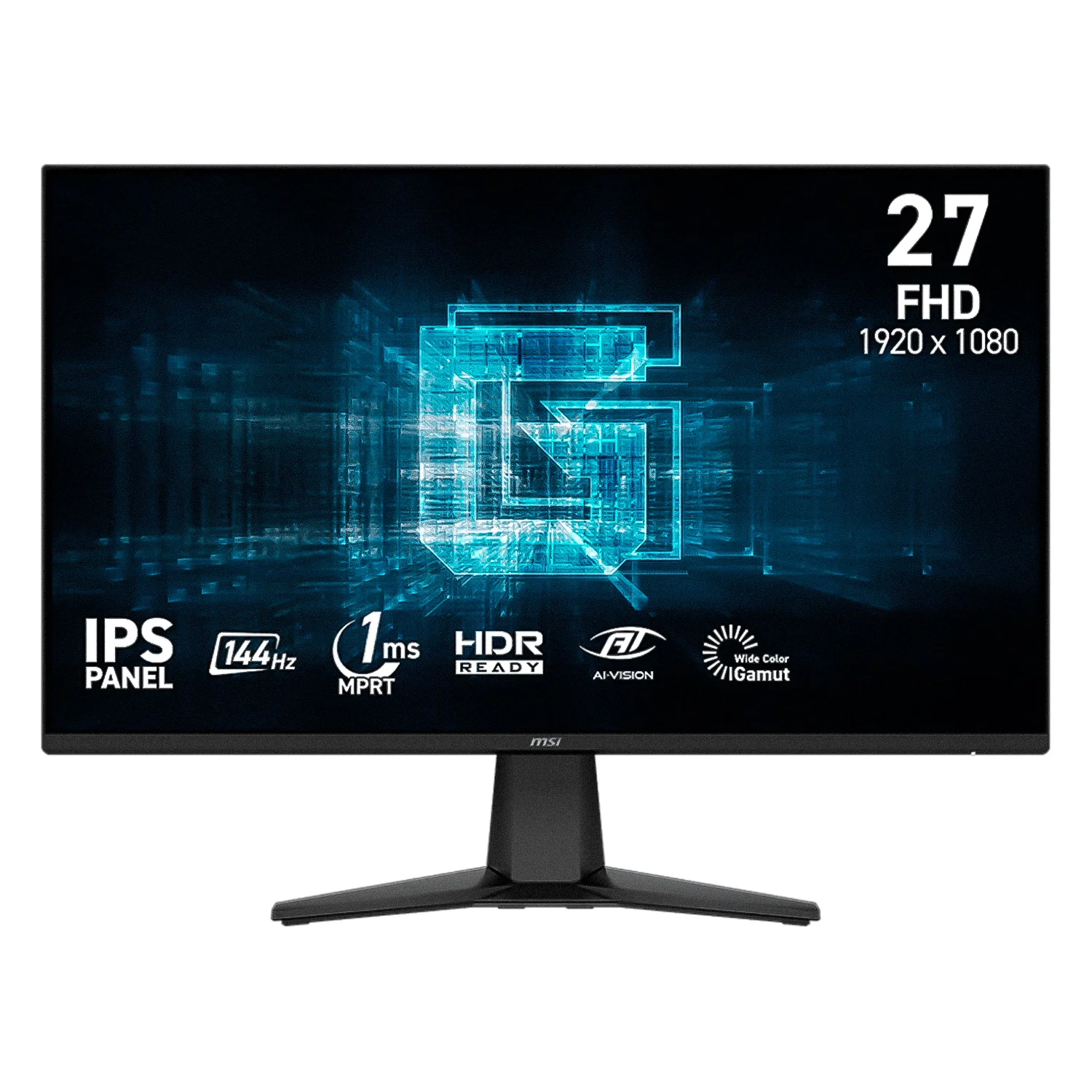 Monitor Gaming MSI G275L E14 27" Full HD 144Hz HDMI DP - Preto