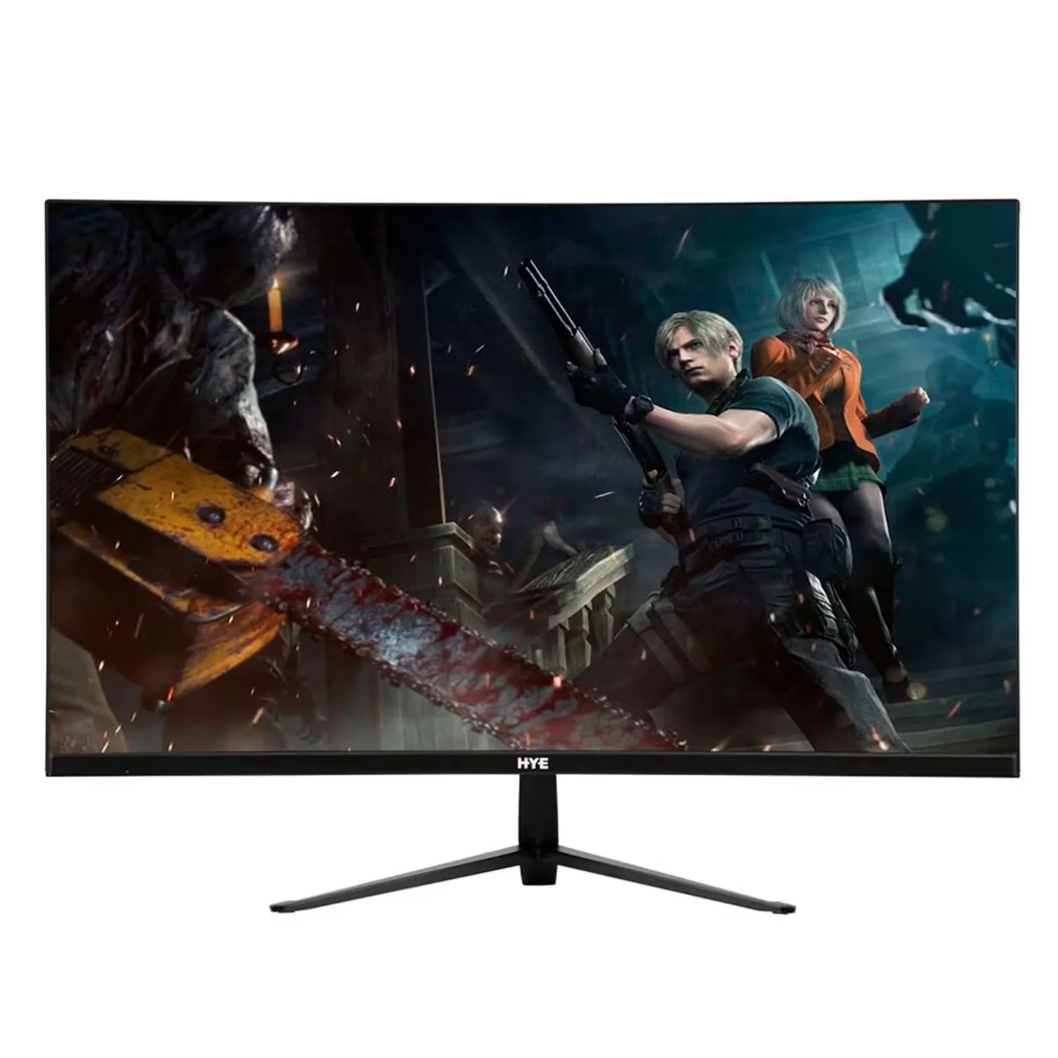 Monitor HYE HY27VIEW75 27" Full HD Curvo 75Hz HDMI VGA - Preto