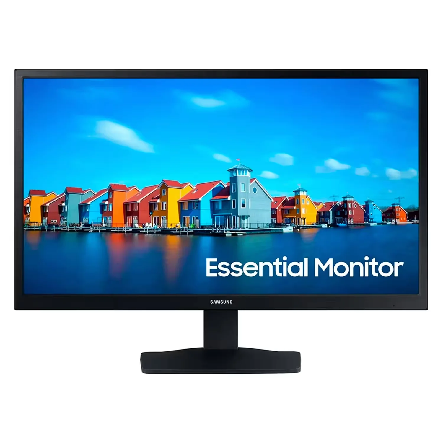 Monitor Samsung LS24A336NHLXZX 24" Full HD 60Hz HDMI VGA - Preto