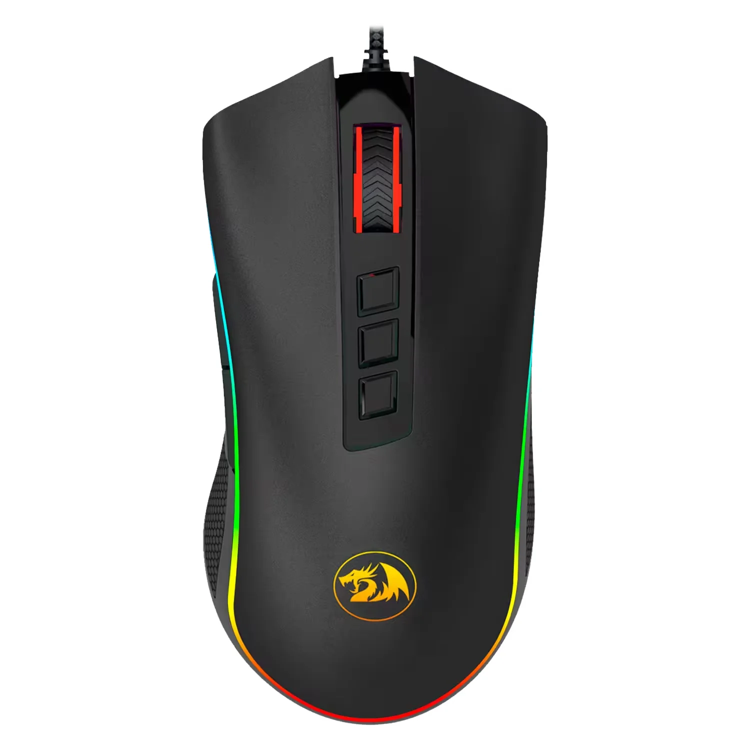 Mouse Gamer Redragon Cobra M711 RGB 10000 DPI USB - Preto