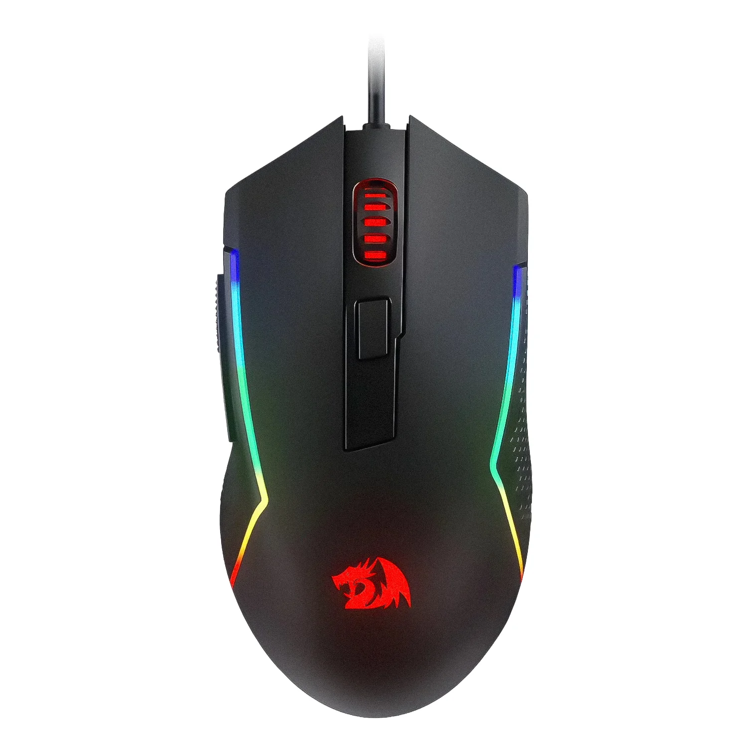 Mouse Gamer Redragon M616 Redragon Trident 10000 DPI USB RGB - Preto