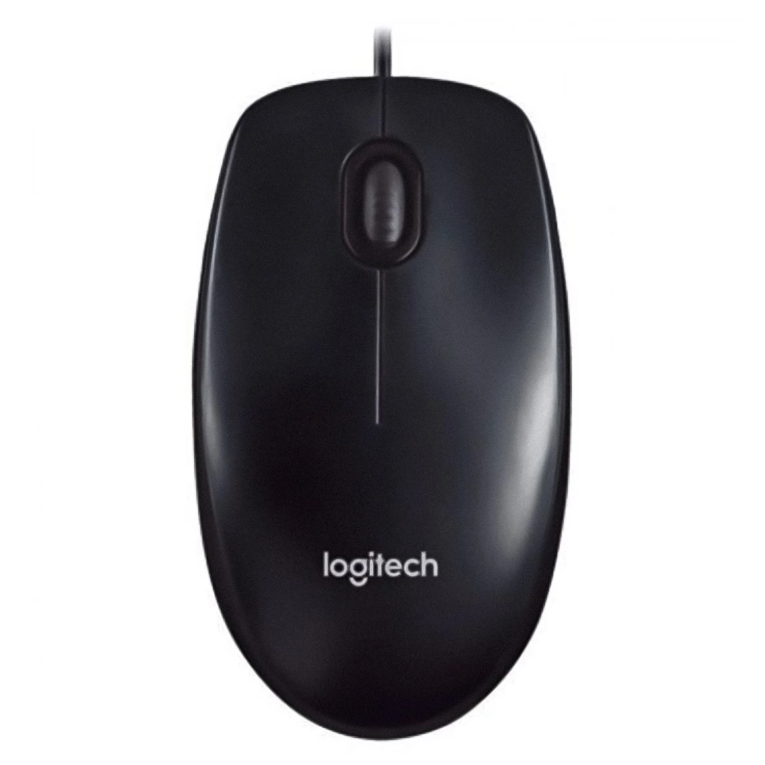 Mouse Logitech M90 1000 DPI com Fio - Preto 910-004053