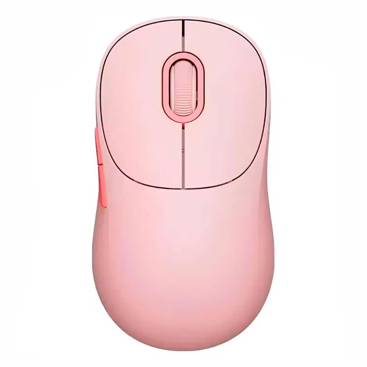 Mouse Xiaomi Mi 3 XMWXSB03YM 1200 DPI Sem Fio - Rosa