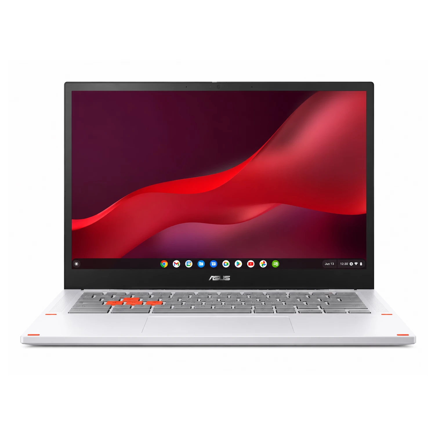 Notebook Asus Chromebook Vibe Intel Core i5-1235U 8GB RAM 256GB SSD Tela 14" Full HD Touch ChromeOS Inglês Prata - CX3401FBA-DH586T