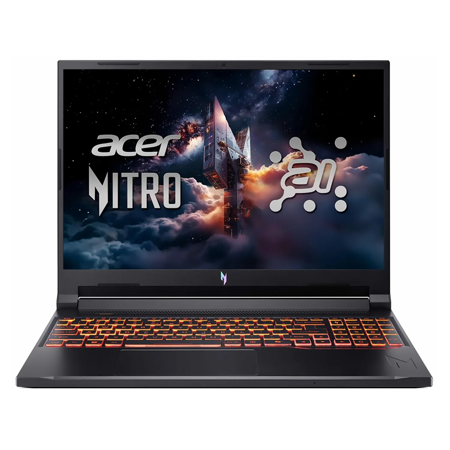 Notebook Gamer Acer Nitro V ANV16-42-R96P 16" AMD Ryzen 7-260 512GB SSD 16GB RAM NVIDIA GeForce RTX-5050 - Preto