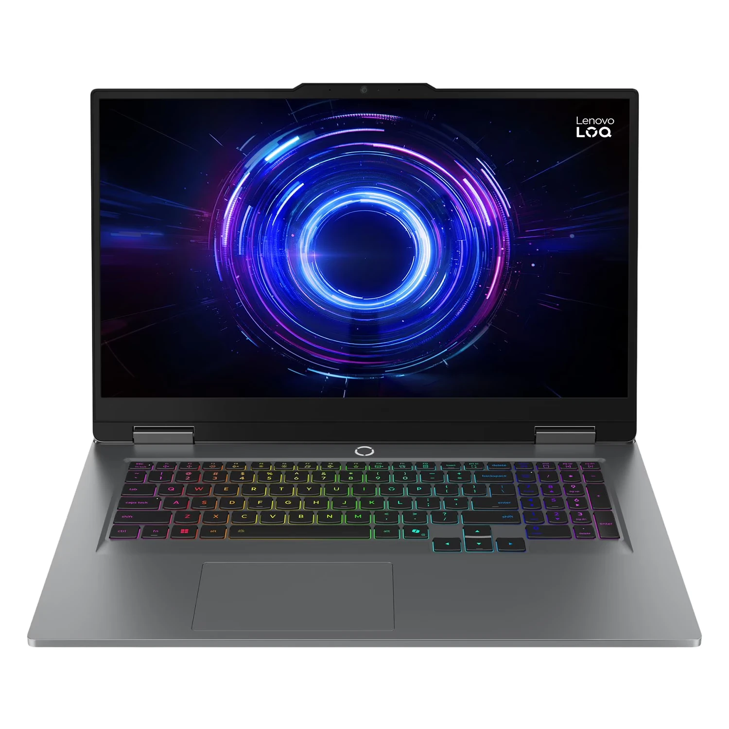 Notebook Gamer Lenovo Loq Intel Core i5-13450HX RTX 5050 8GB 16GB RAM 1TB SSD Tela 17.3" Full HD Windows 11 Inglês Cinza - 83JH000GUS