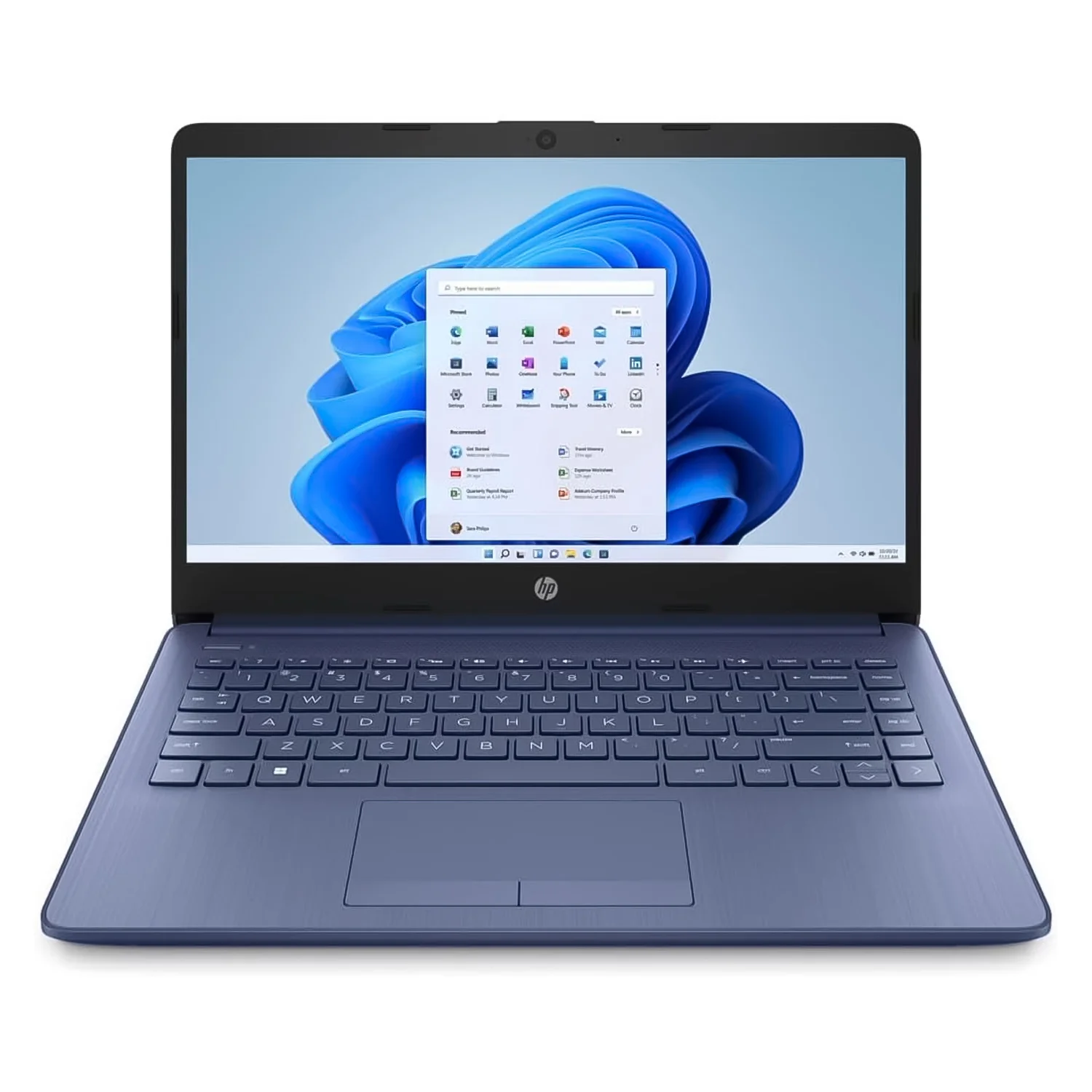 Notebook HP 14-CF2111WM 14" Intel Celeron N4120 64 eMMC 4GB RAM - Azul