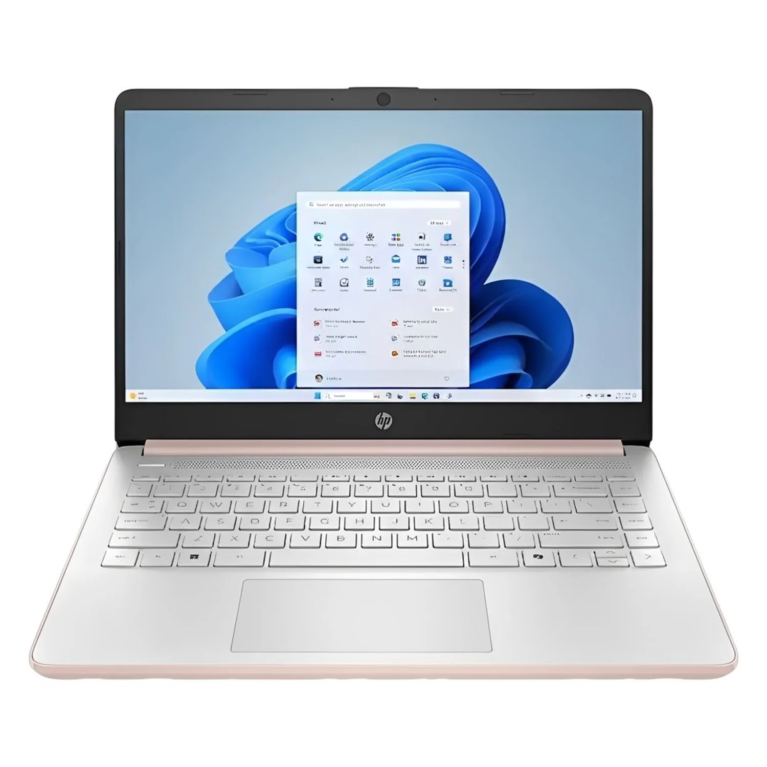 Notebook HP 14-DQ3015DX 14" HD Intel Celeron N4500 64GB eMMC 4GB RAM Windows 11 - Rosa