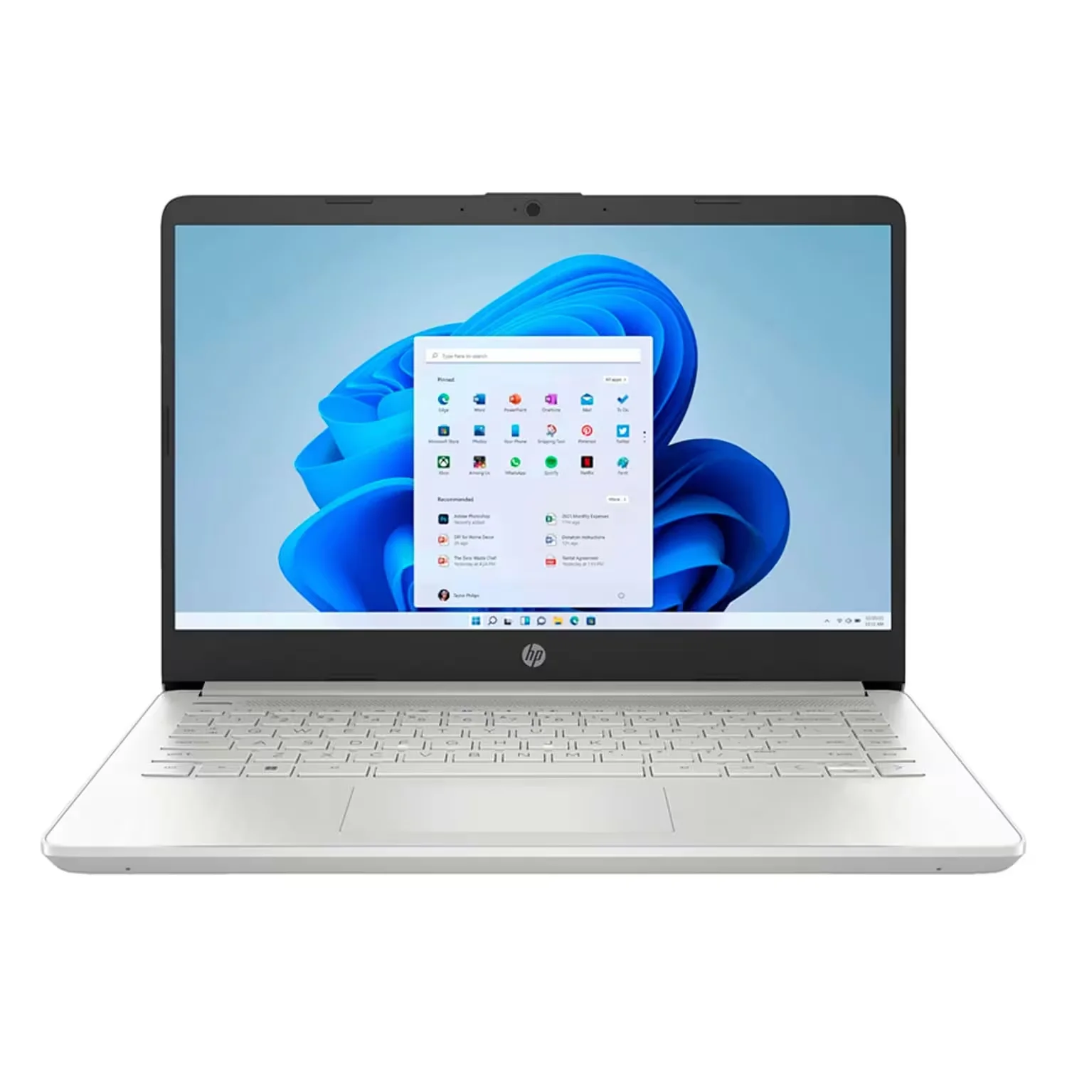 Notebook HP 14-DQ5009NR 14" Intel Core i3-1215U 256GB SSD 8GB RAM - Prata