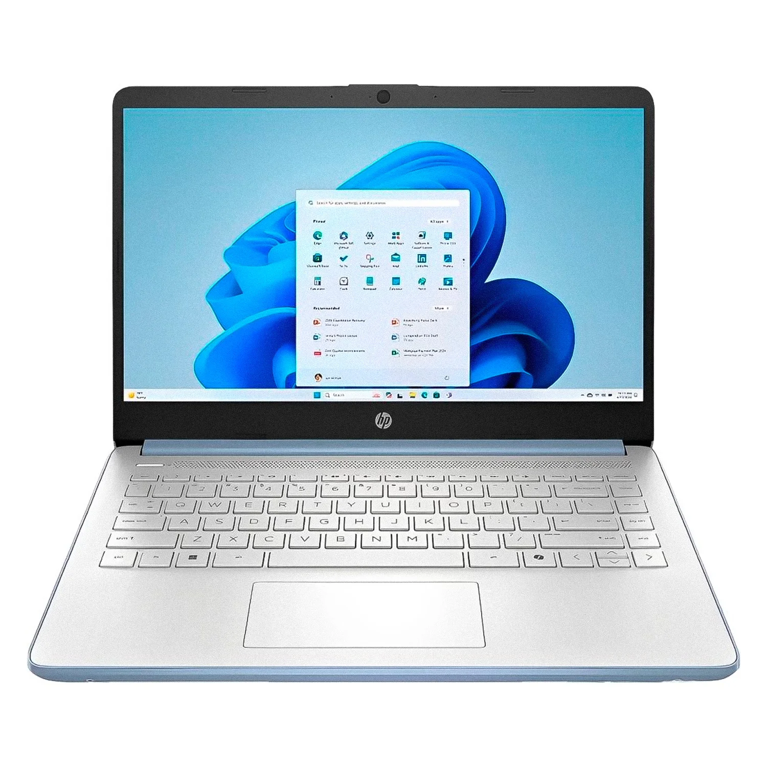 Notebook HP 14-DQ6012DX 14" Intel Celeron N150 128GB UFS 4GB de RAM - Azul