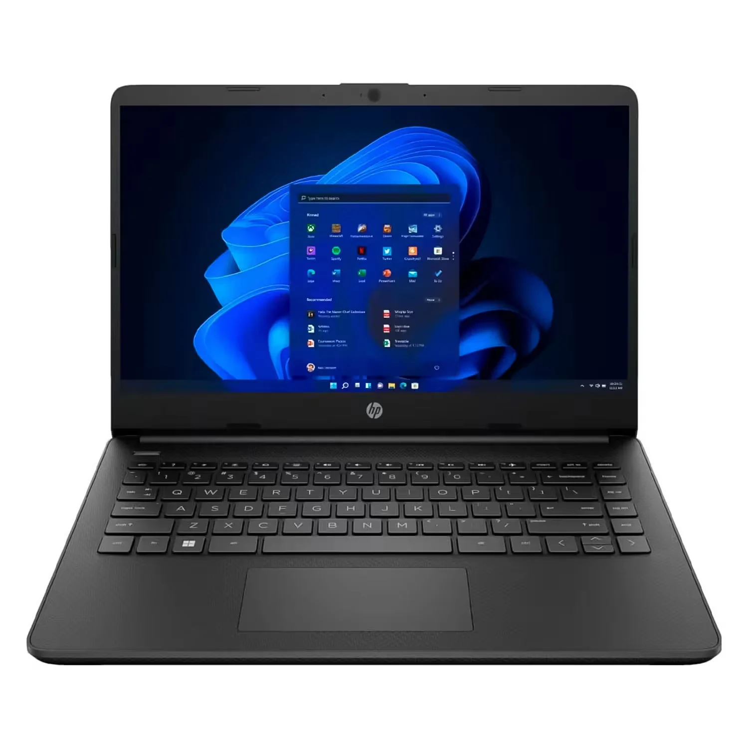 Notebook HP 14-FQ1035CL 14" AMD Ryzen 7-5700U 512GB SSD 16GB RAM - Preto