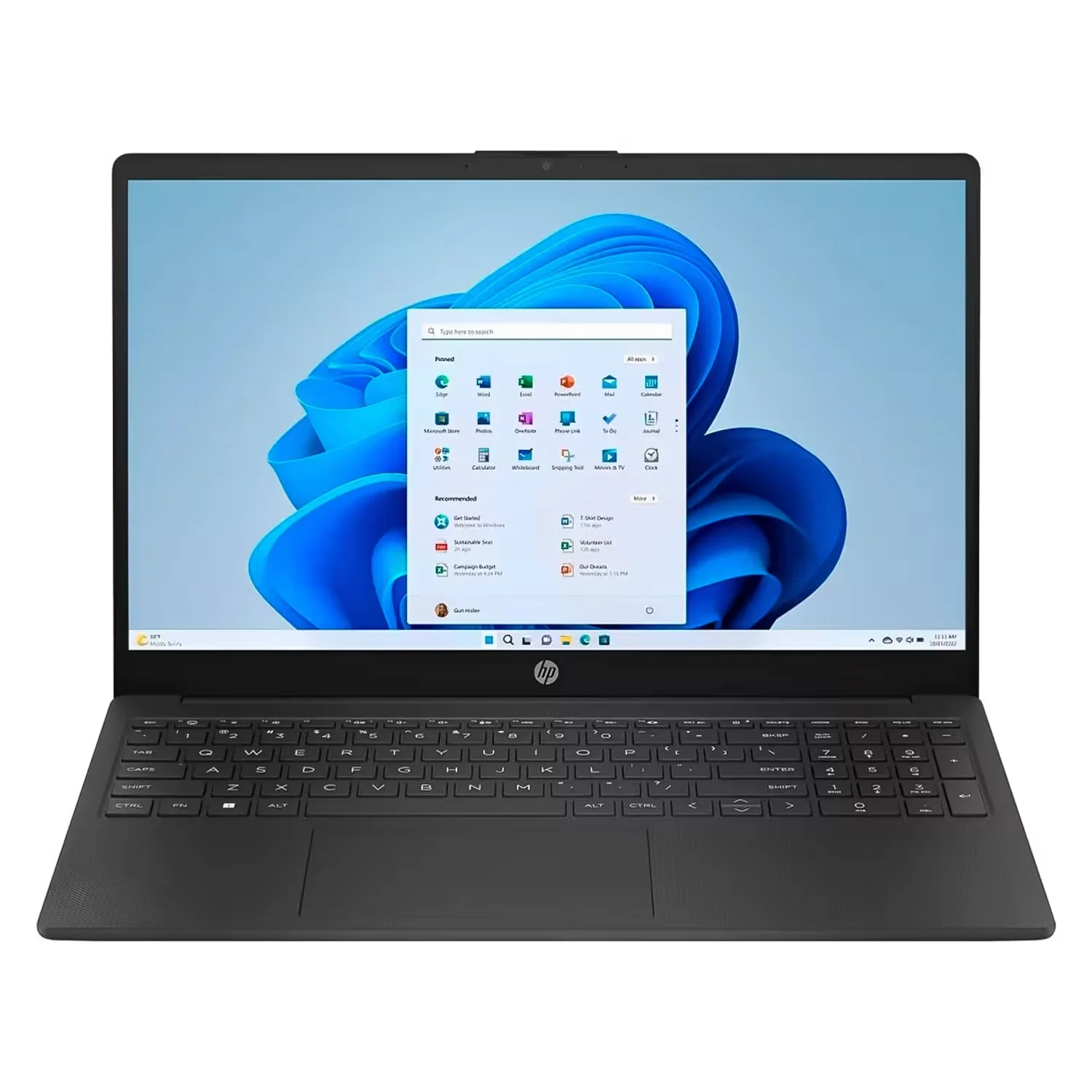 Notebook HP 15-FD0079WM 15.6" Intel N200 128GB UFS 4GB RAM - Preto