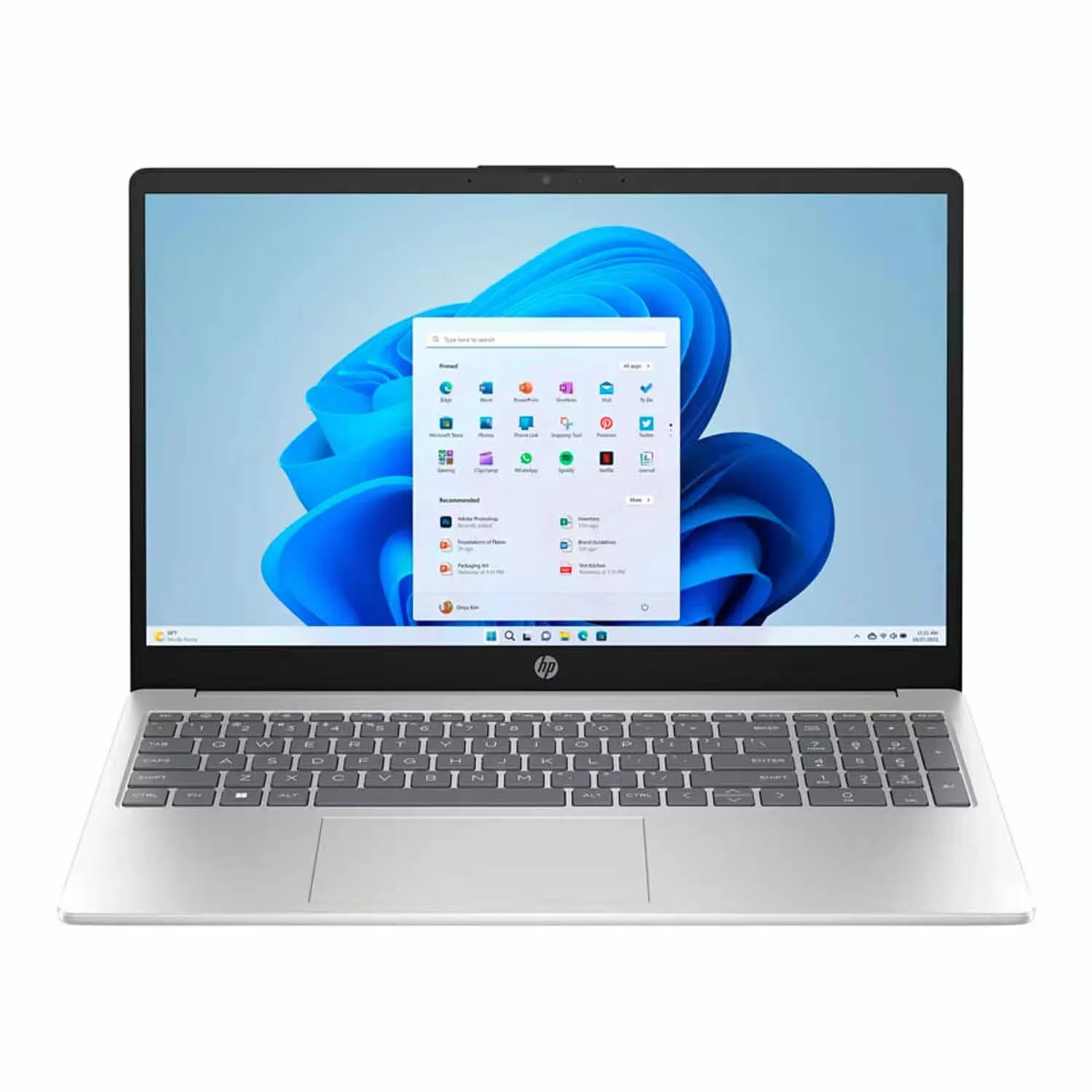 Notebook HP 15-FD0107DS 15.6" Intel N100 128GB SSD 4GB RAM - Azul