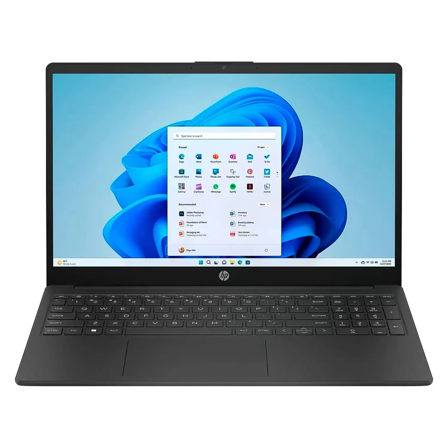 Notebook HP 15-FD1085CL 15.6" Intel Core 5-120U 512GB SSD 12GB RAM - Preto