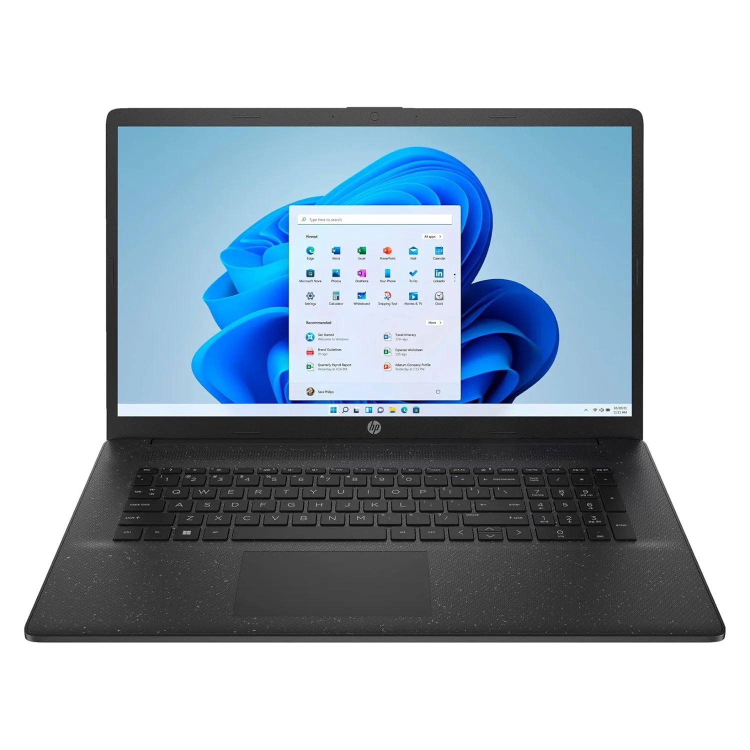 Notebook HP 17T-CN300 17.3" Intel Core i5-1334U 256GB SSD 8GB RAM - Preto
