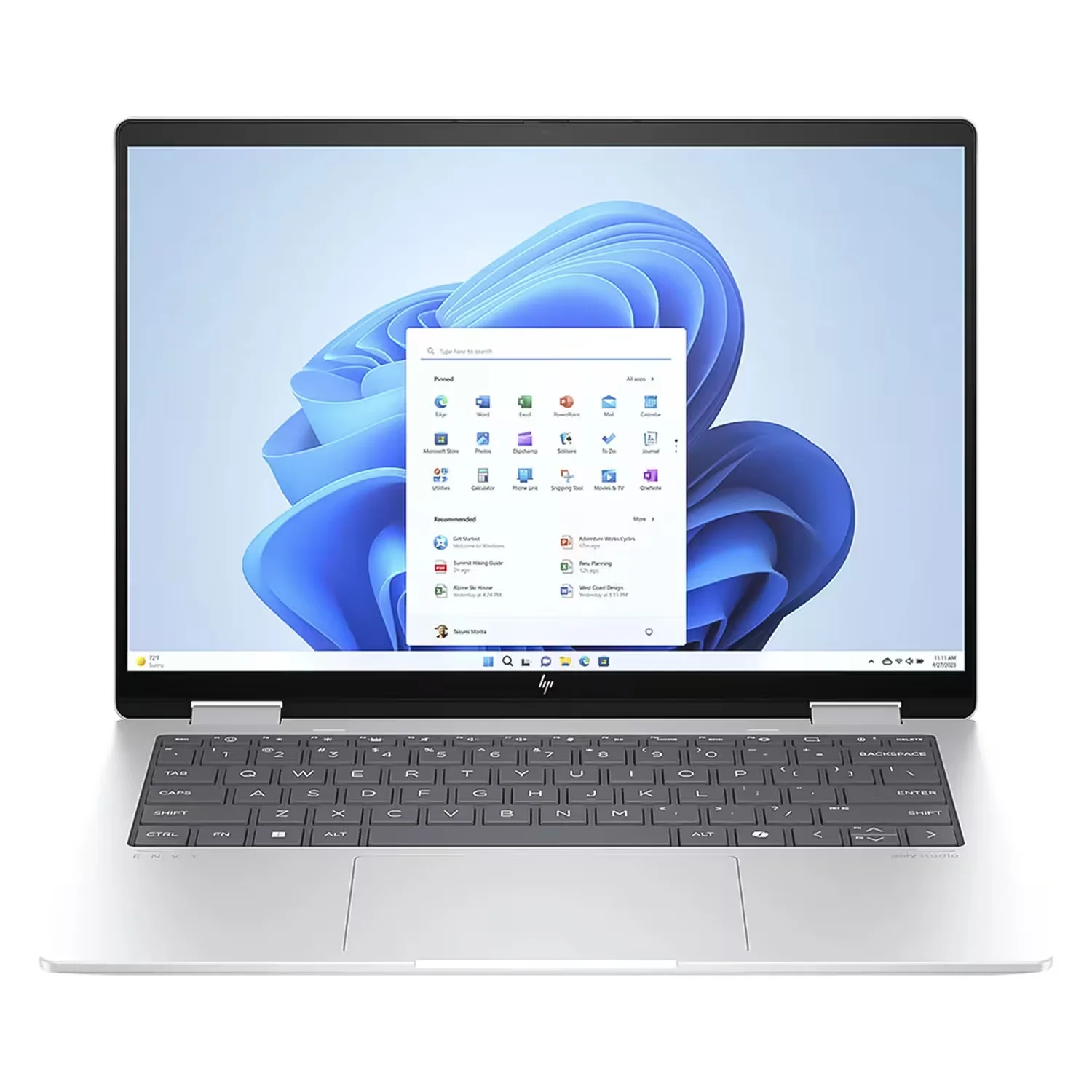 Notebook HP Envy X360 14-FA0013DX 14" AMD Ryzen 5 8640HS 512GB SSD 16GB RAM - Prata