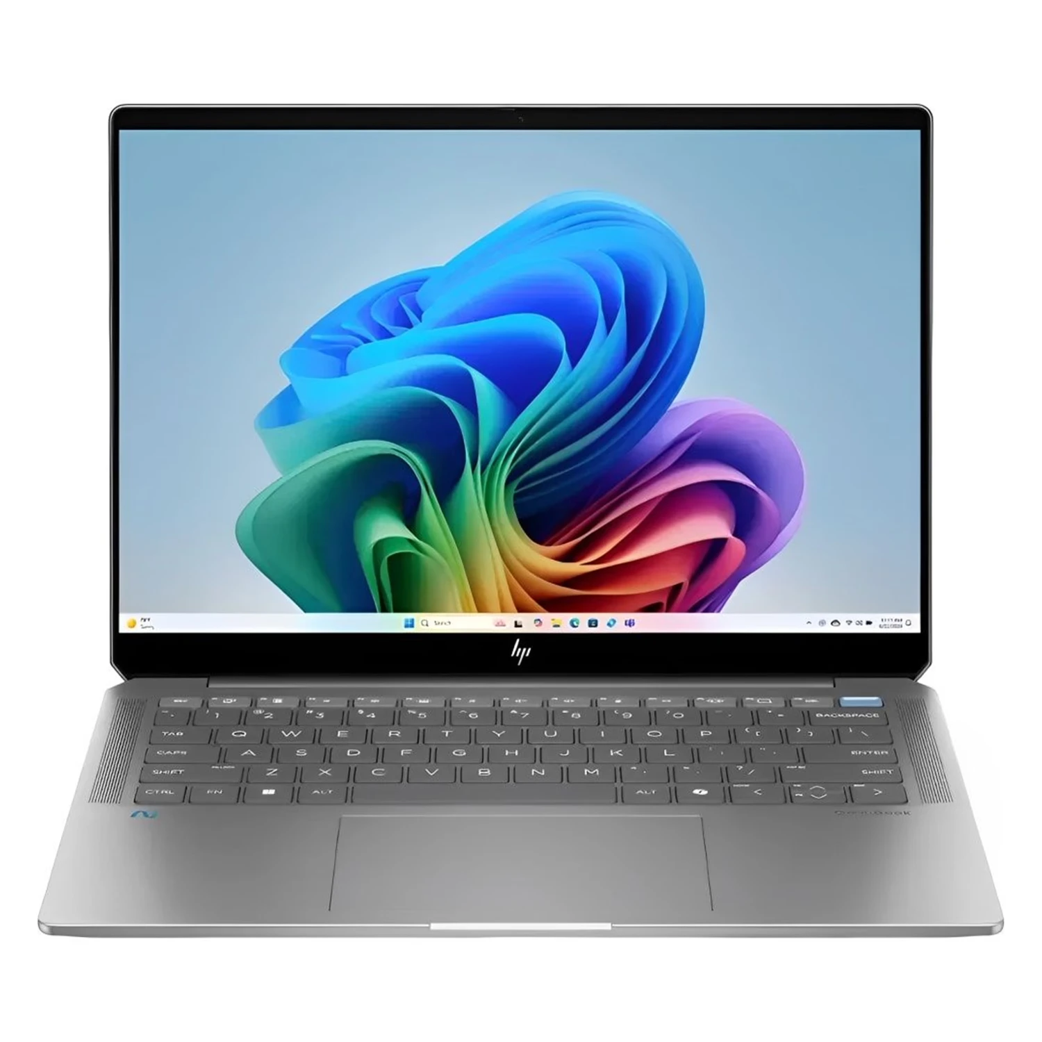 Notebook HP Pavilion Snapdragon X Plus 16GB RAM 512GB SSD Tela 16" 2K OLED Touch Windows 11 Inglês Prata - 14-KR0013DX