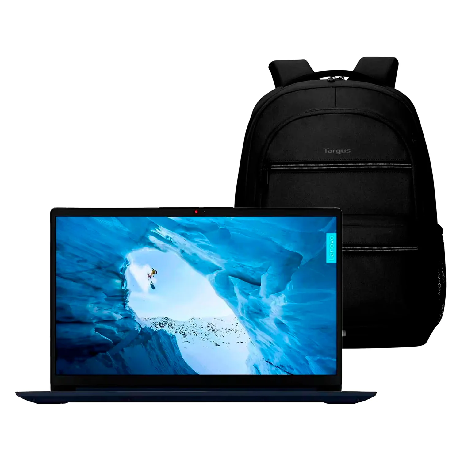 Notebook Lenovo IdeaPad 1 82QD00GNUS 15.6" Intel Core i5-1235U 256GB SSD 8GB RAM + Mochila - Azul