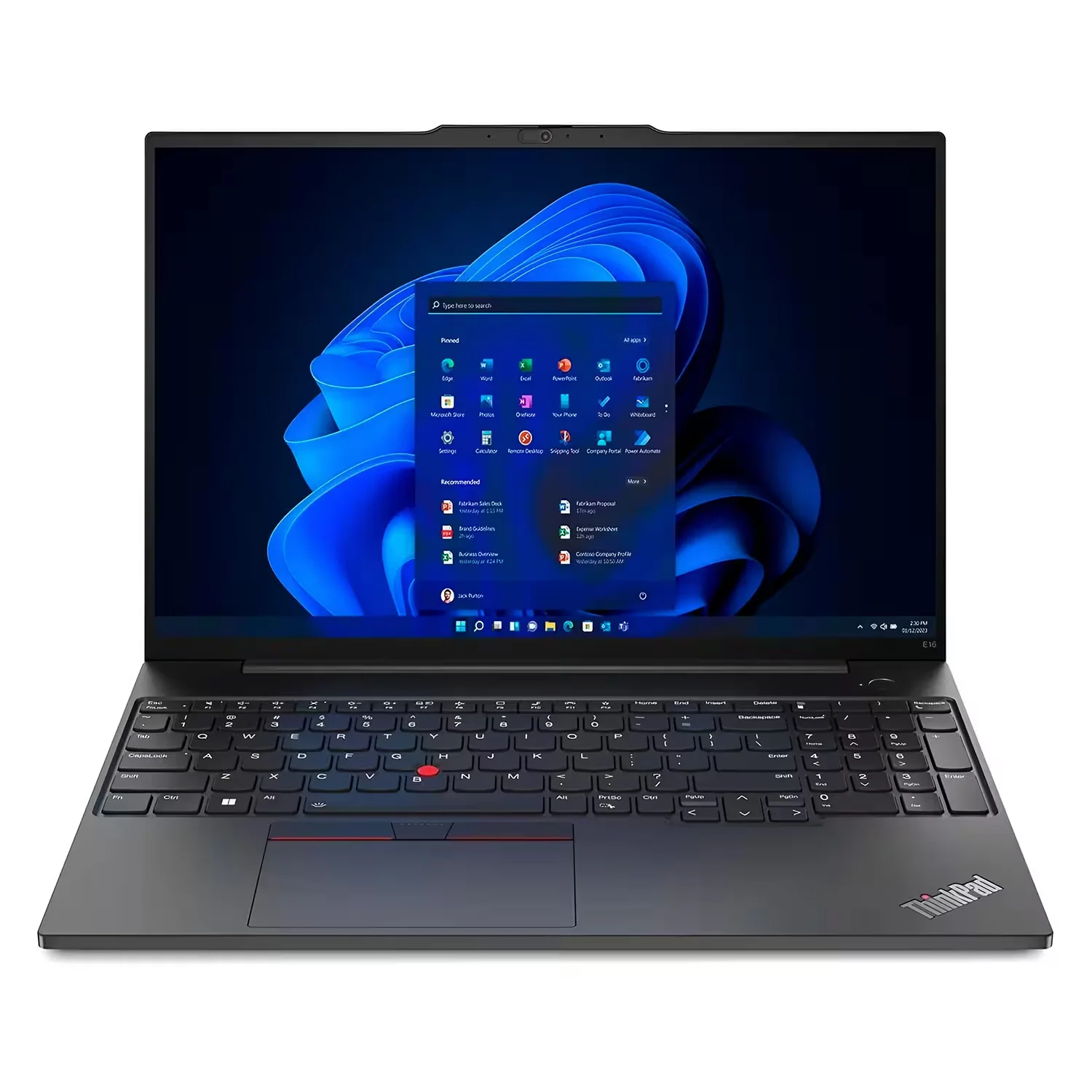 Notebook Lenovo ThinkPad E16 Gen 1 21JN0073US 16" 512GB SSD 16GB RAM - Preto