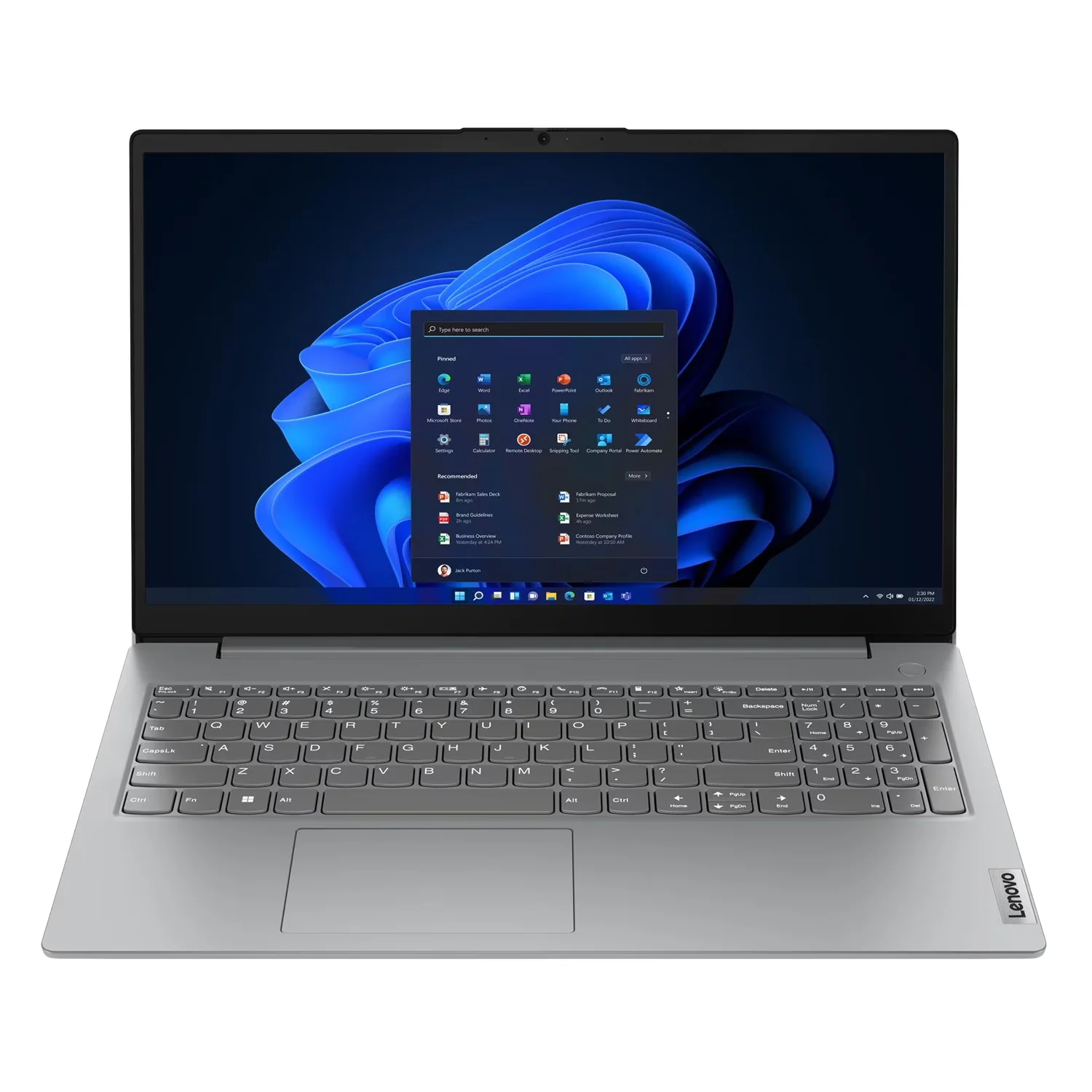 Notebook Lenovo V15 82YU00X4LM 15.6" AMD Ryzen 3-7320U 256GB SSD 8GB RAM Espanhol - Cinza