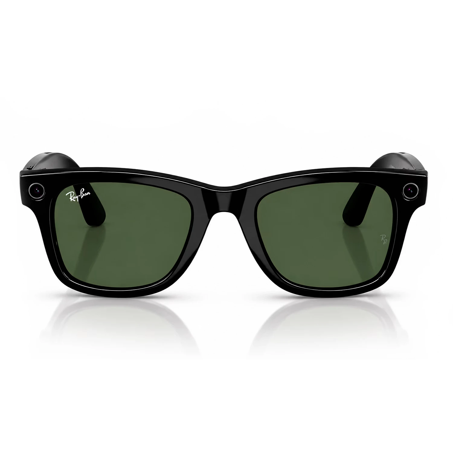 Óculos de Sol Ray-Ban Meta Wayfarer RW4012 Gen 2 WiFi Meta IA 32GB - Preto Brilhante Lente Verde