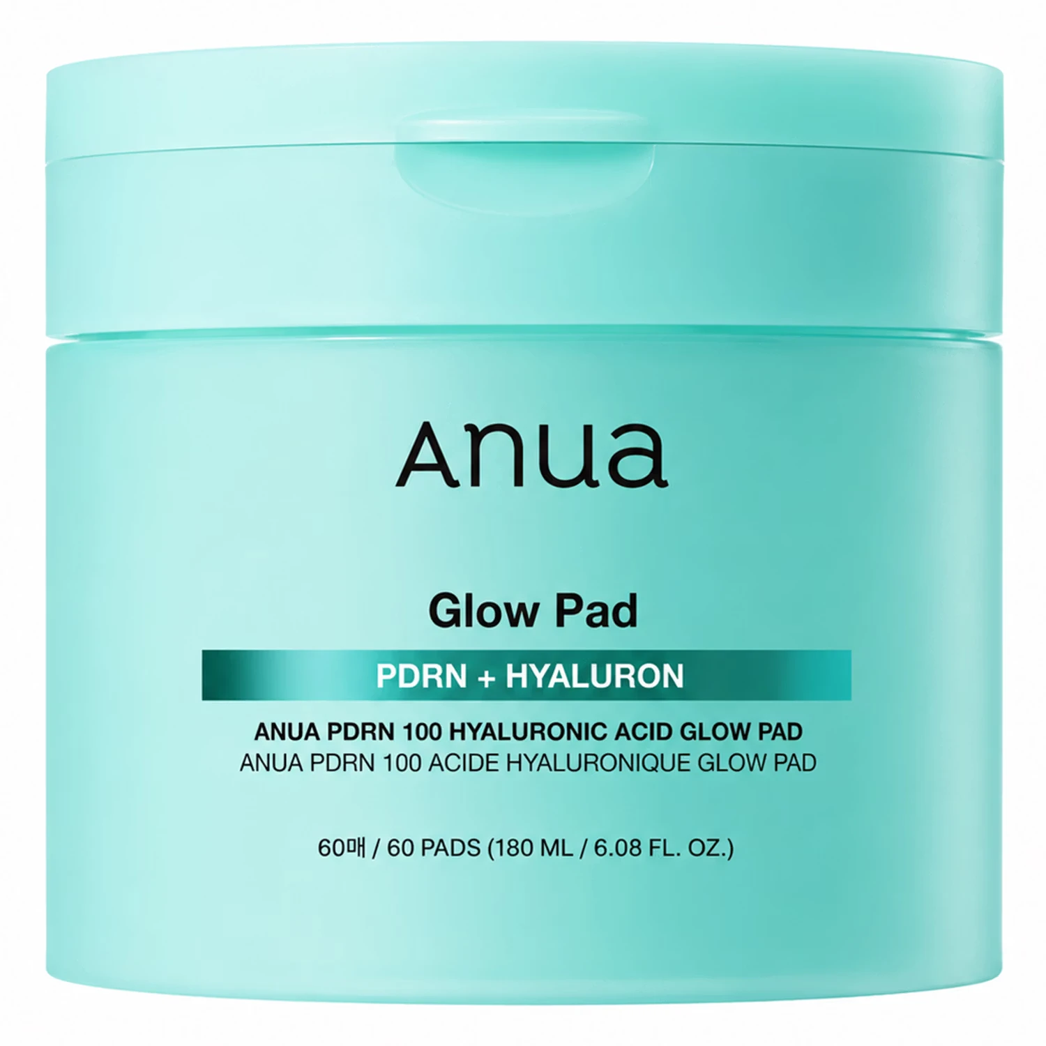 Pads Faciais Anua PDRN Hyaluronic Glow 180ml - 60 Unidades