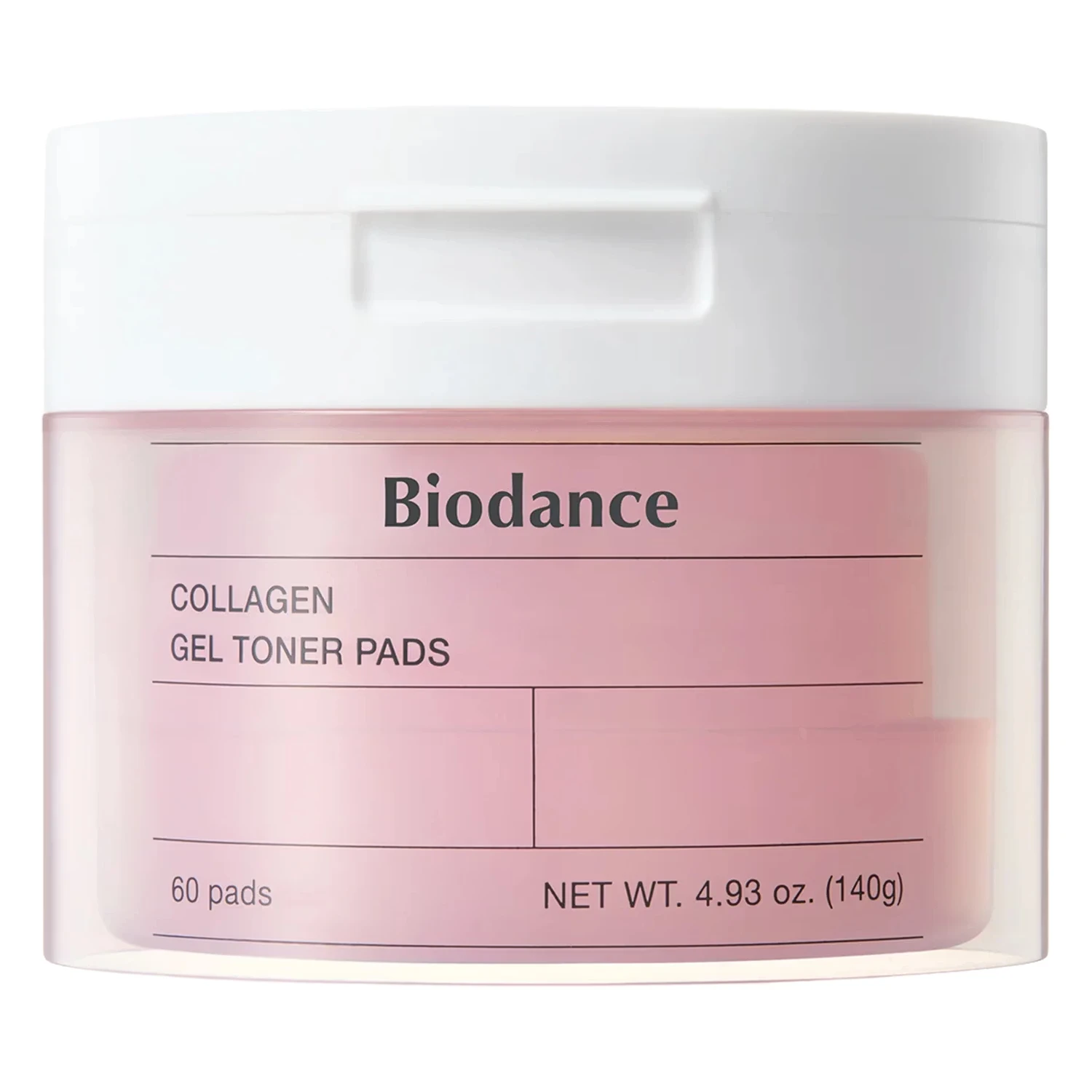 Pads Faciais Biodance Collagen Gel Toner 60 Unidades