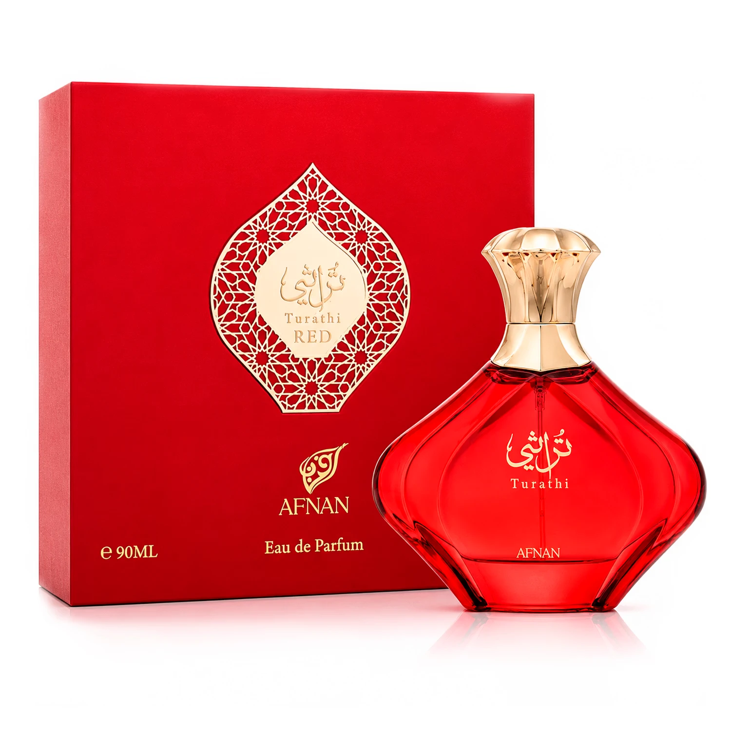 Perfume Afnan Turathi Red Eau de Parfum Feminino 90ml