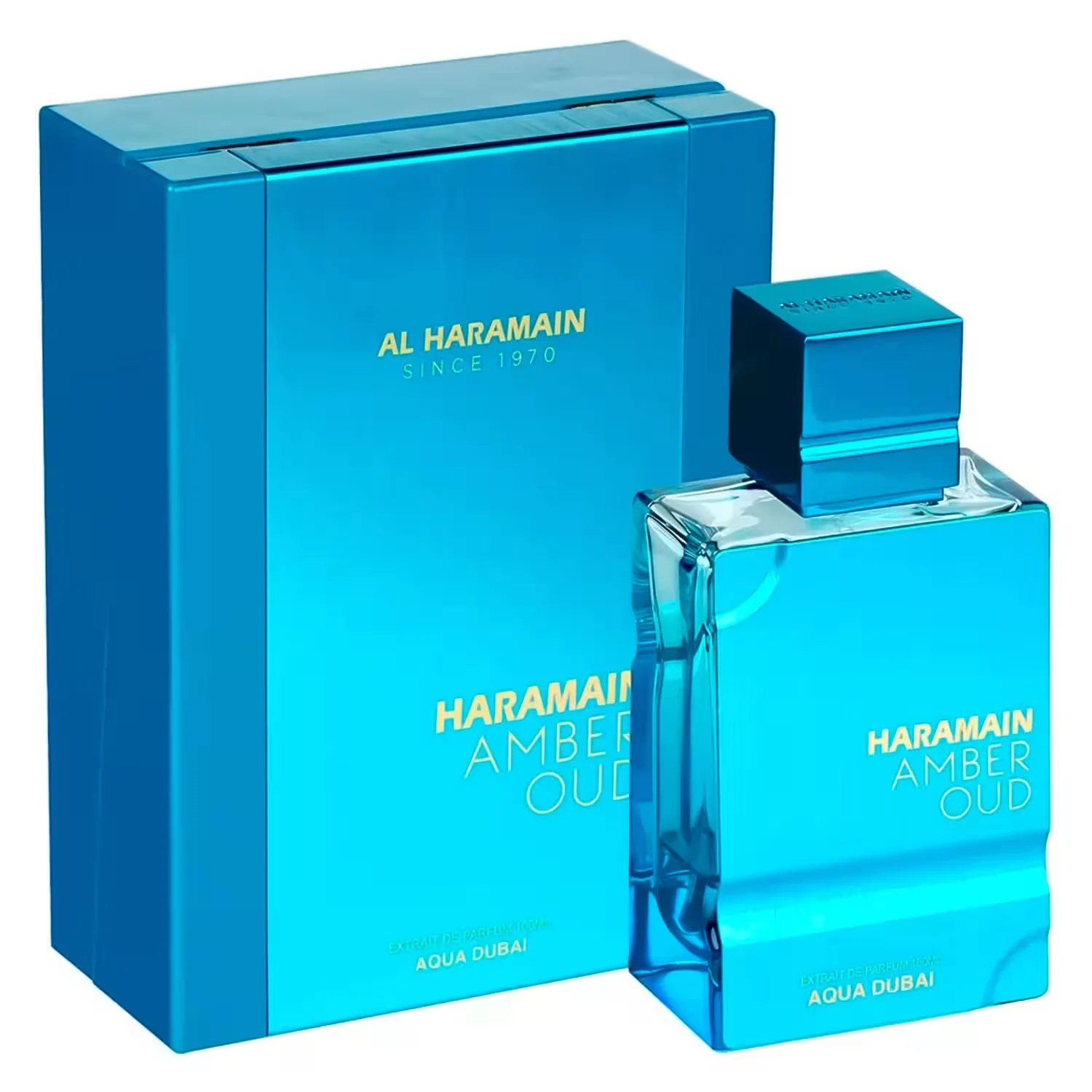 Perfume Al Haramain Amber Oud Aqua Dubai Eau de Parfum Unissex 100ml