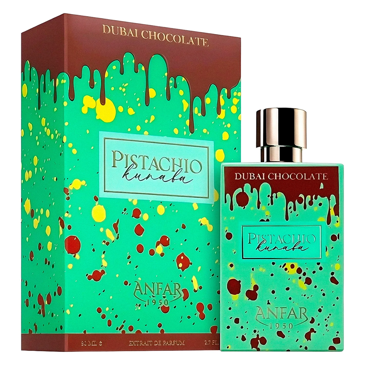 Perfume Anfar 1950 Pistachio Kunafa Eau de Parfum Unissex 80ml