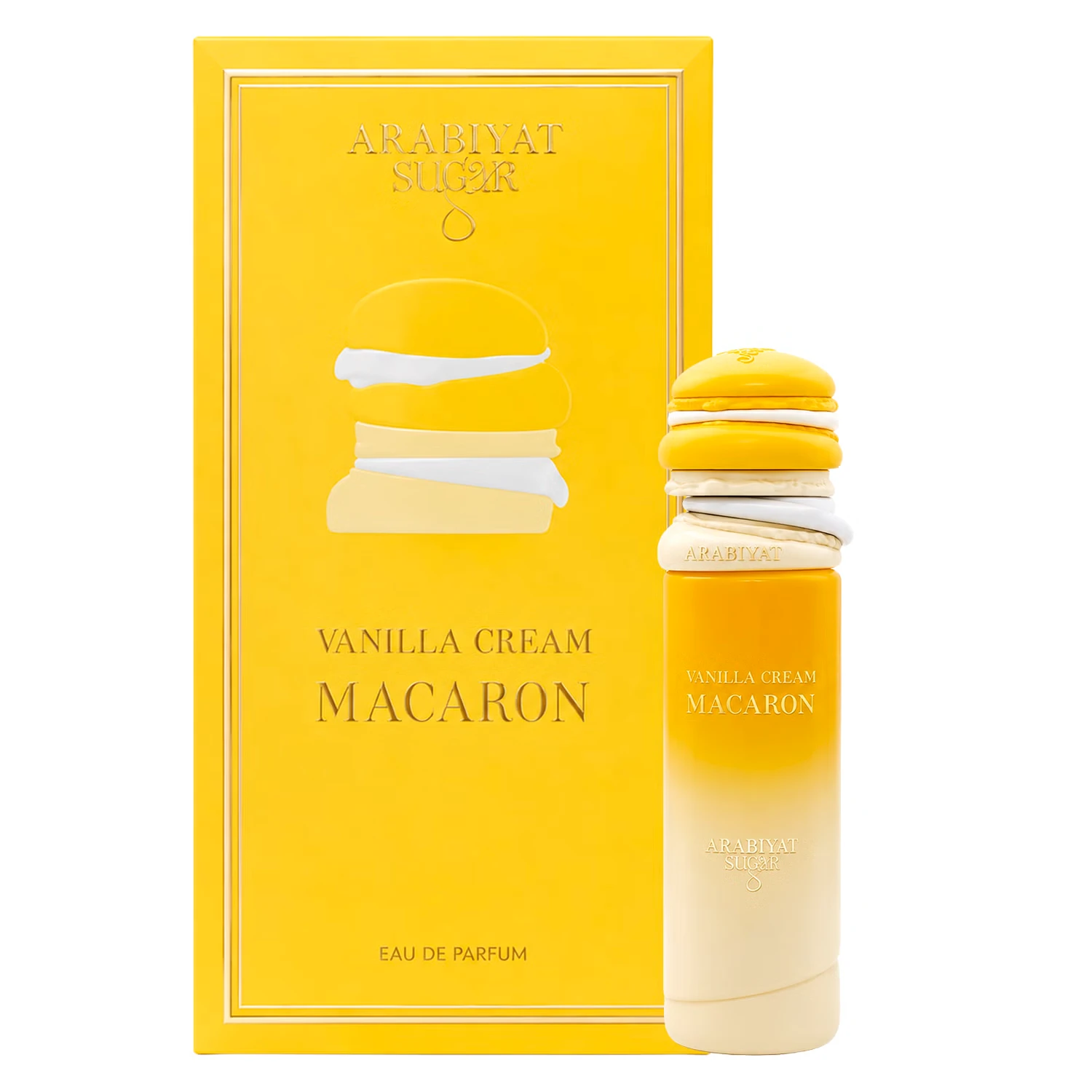 Perfume Arabiyat Sugar Vanilla Cream Macaron Eau de Parfum Unissex 100ml