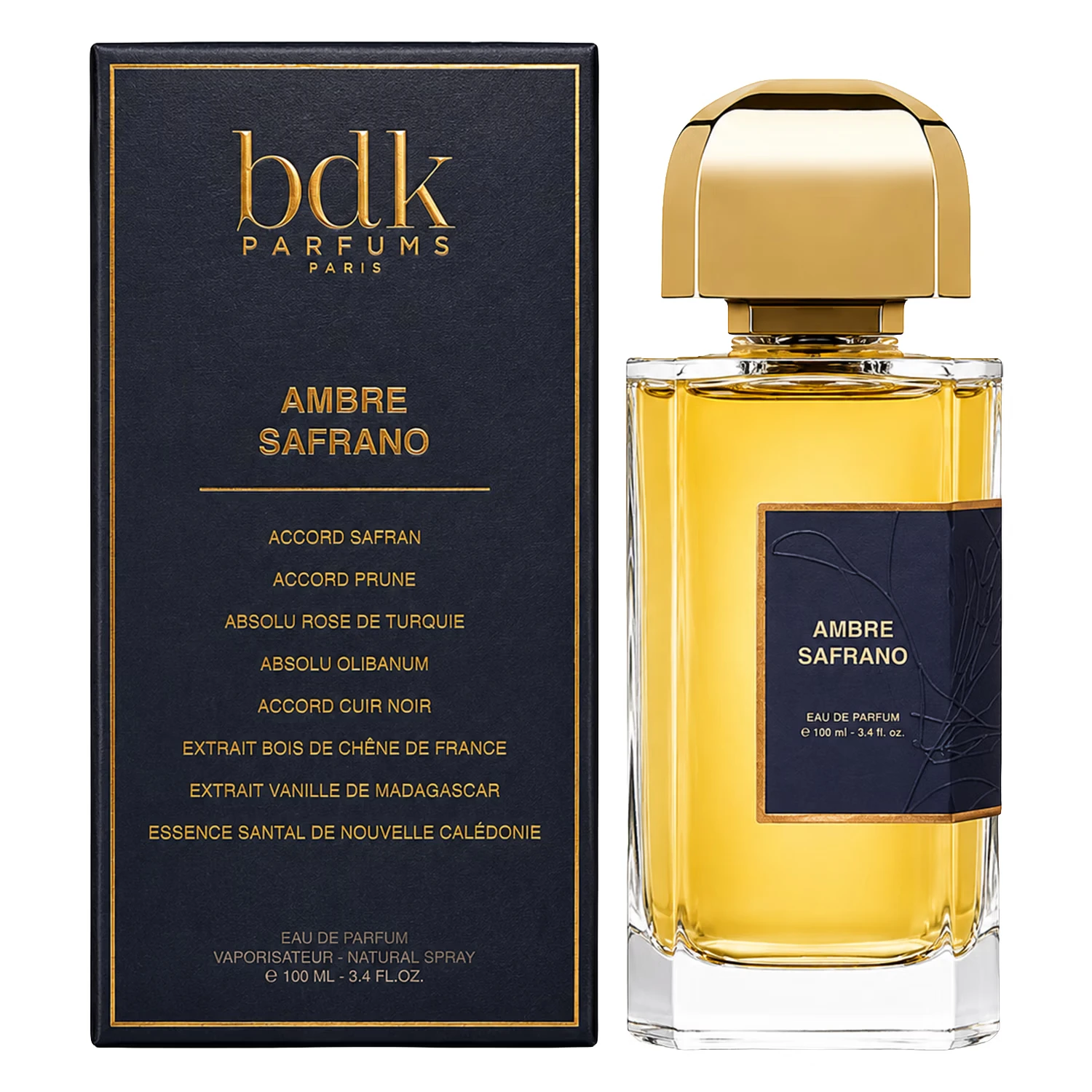 Perfume BDK Ambre Safrano Eau de Parfum Unissex 100ml